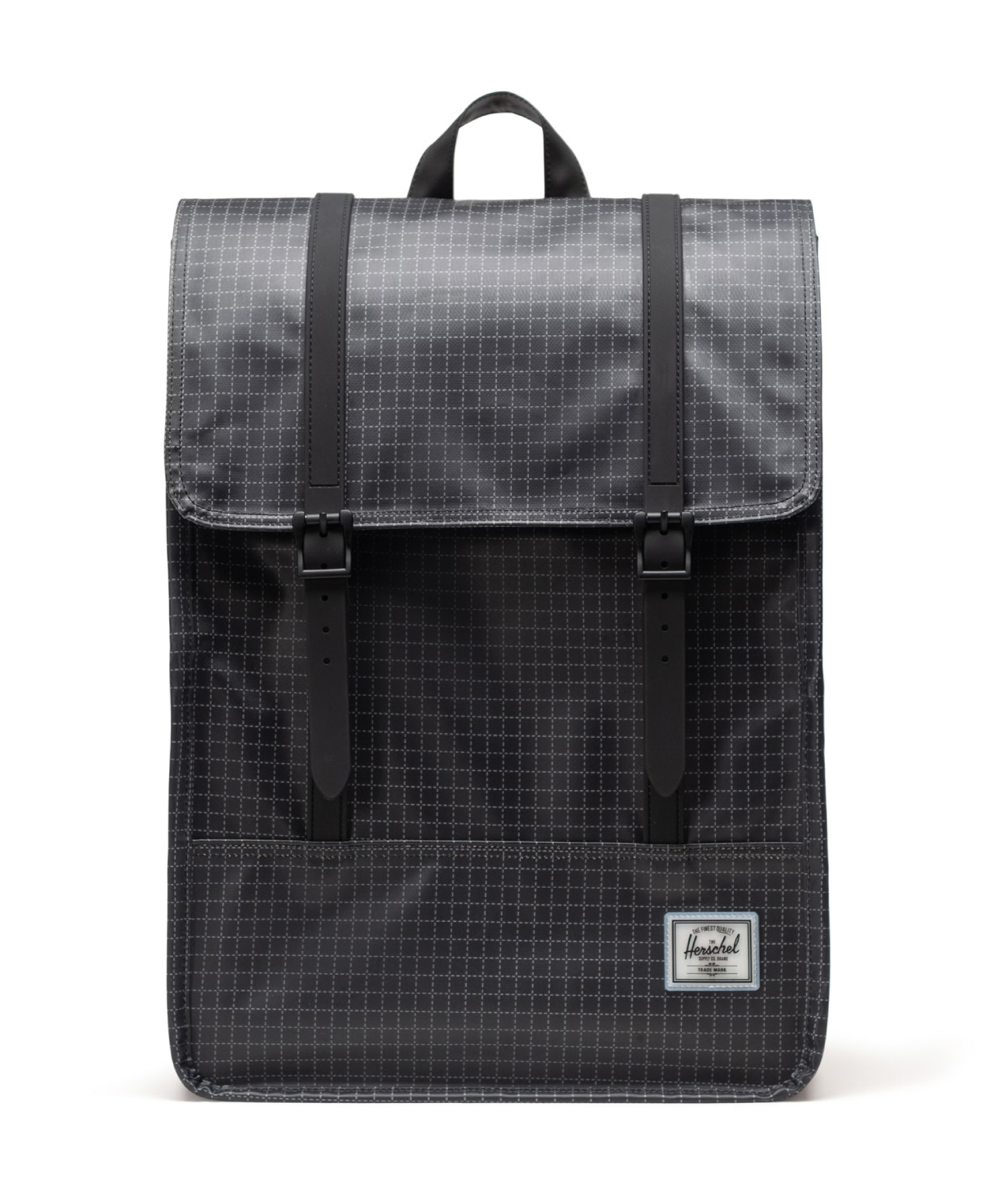HERSCHEL WEATHER RESISTANT SURVEY II BACKPACK GRID BLACK