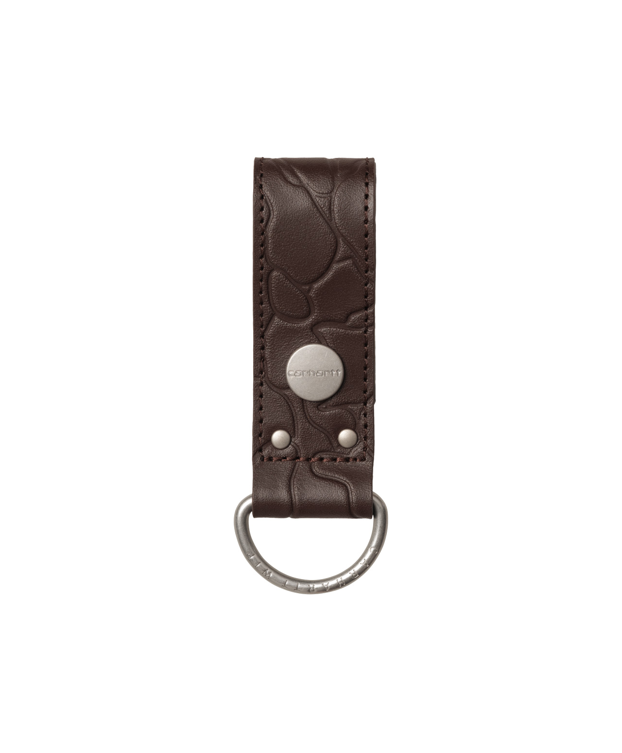 CARHARTT WIP KEYHOLDER CAMO DUCK PALISANDER/SILVER
