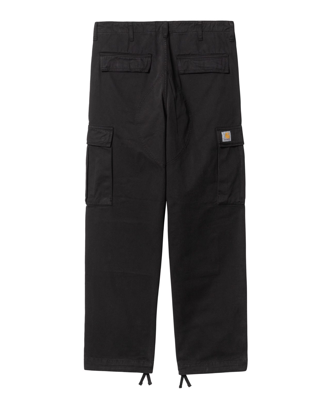 CARHARTT WIP REGULAR CARGO PANT BLACK GARMENT DYED
