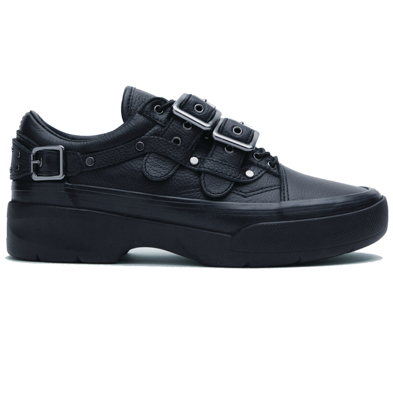 VANS X EFRON OLD SKOOL PREMIUM BUCKLE BLACK