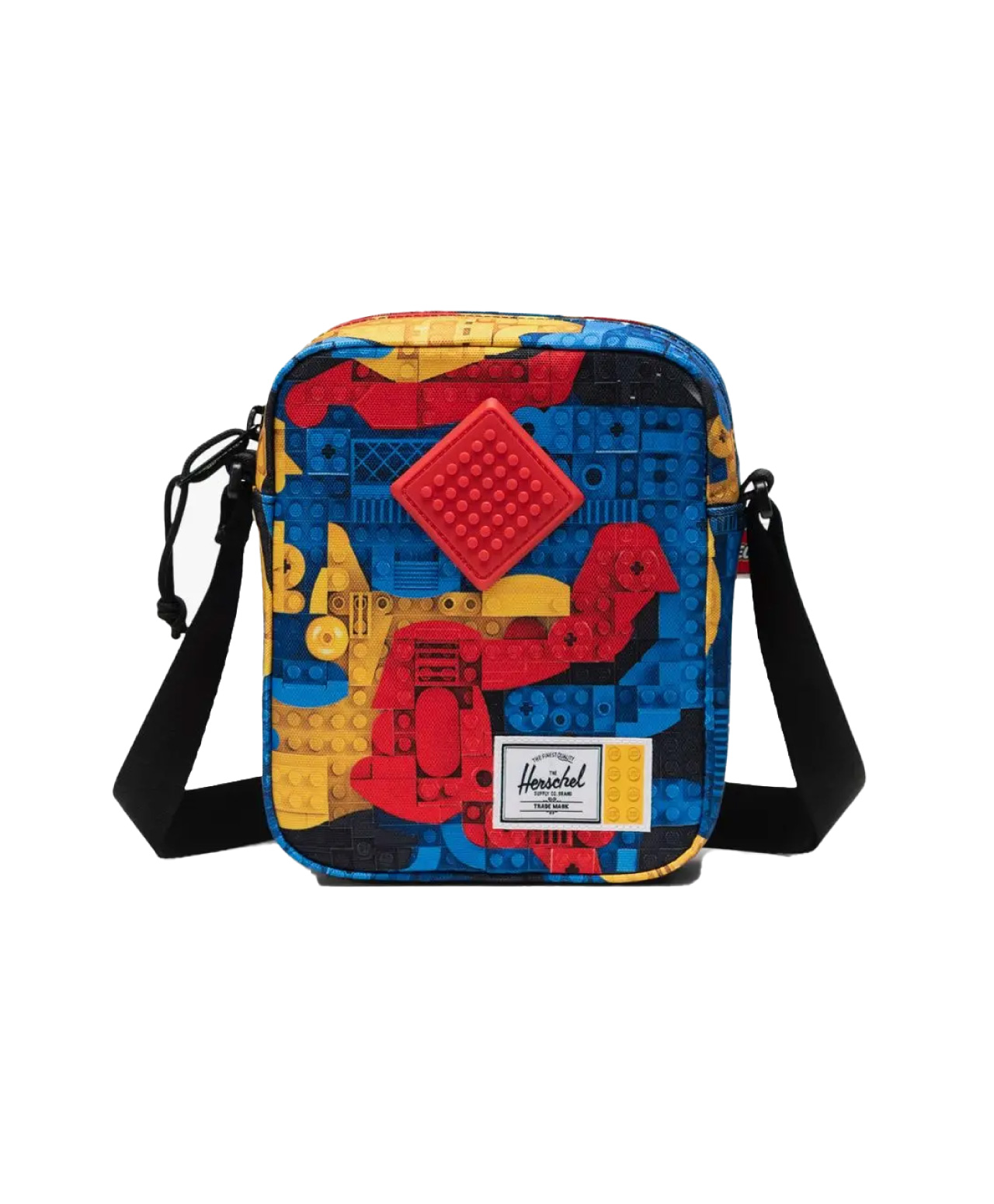 HERSCHEL X LEGO HERITAGE CROSSBODY BAG ABSTRACT BRICKS