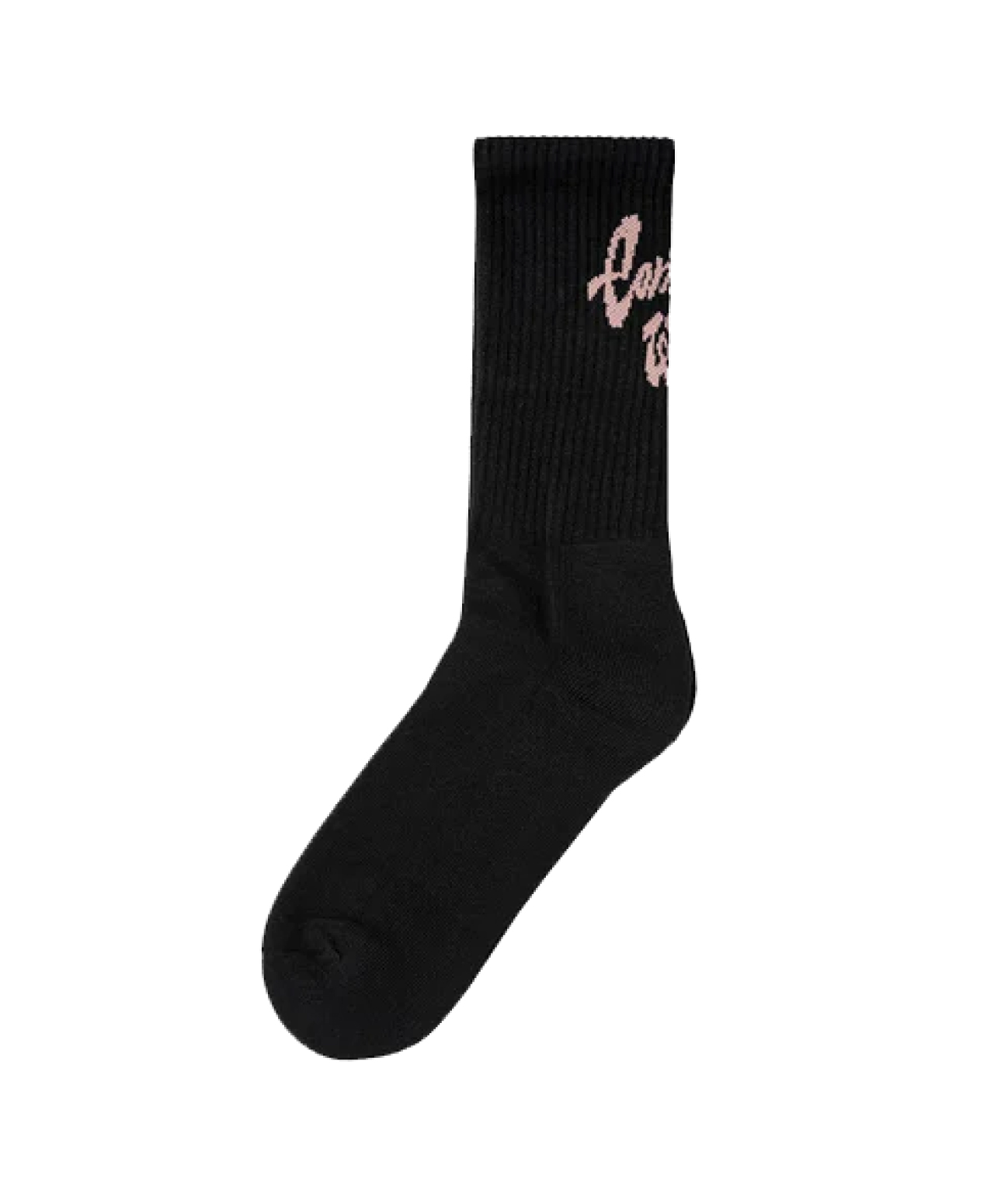 CARHARTT WIP CHEDDA SOCKS BLACK/GLASSY PINK
