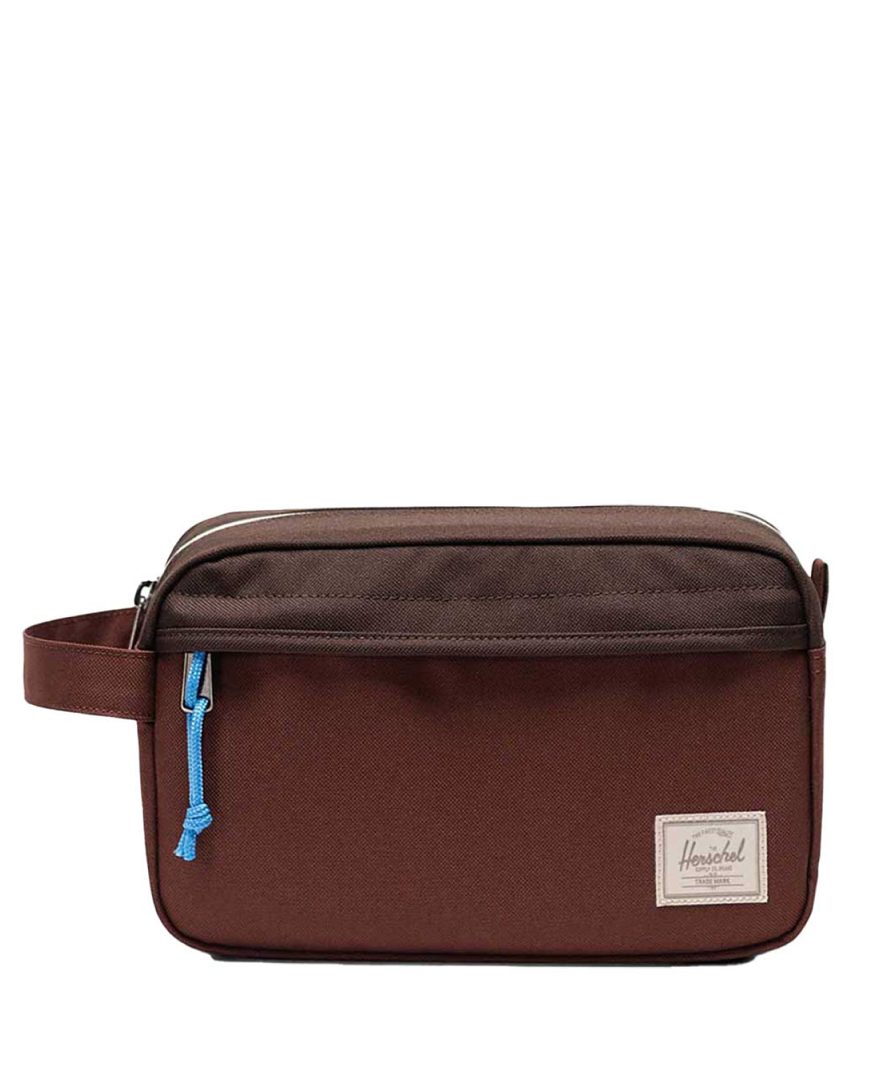 HERSCHEL CHAPTER TRAVEL KIT BITTER CHOCOLATE/DARK ROAST