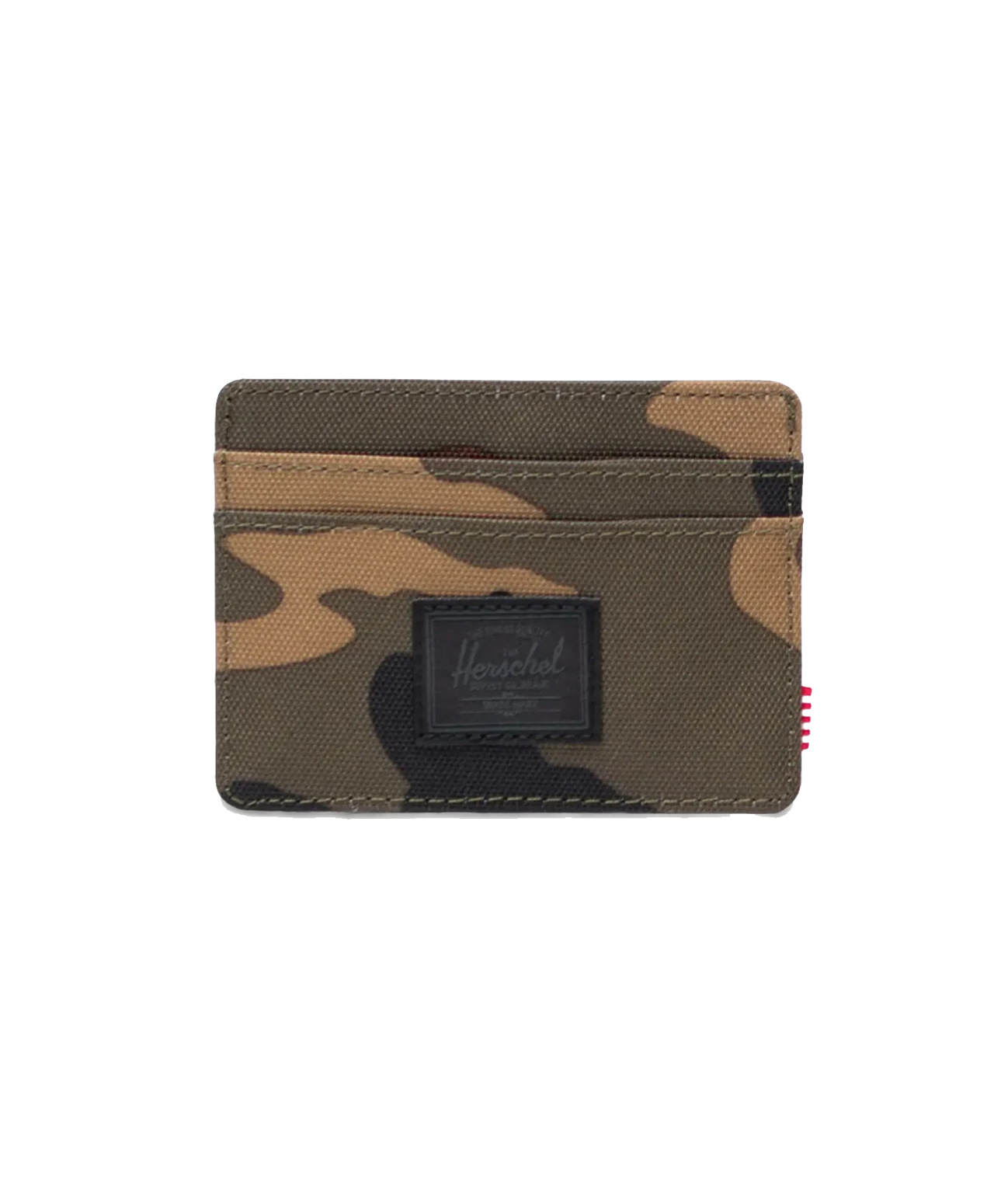 HERSCHEL CHARLIE CARDHOLDER WOODLAND CAMO/BLACK