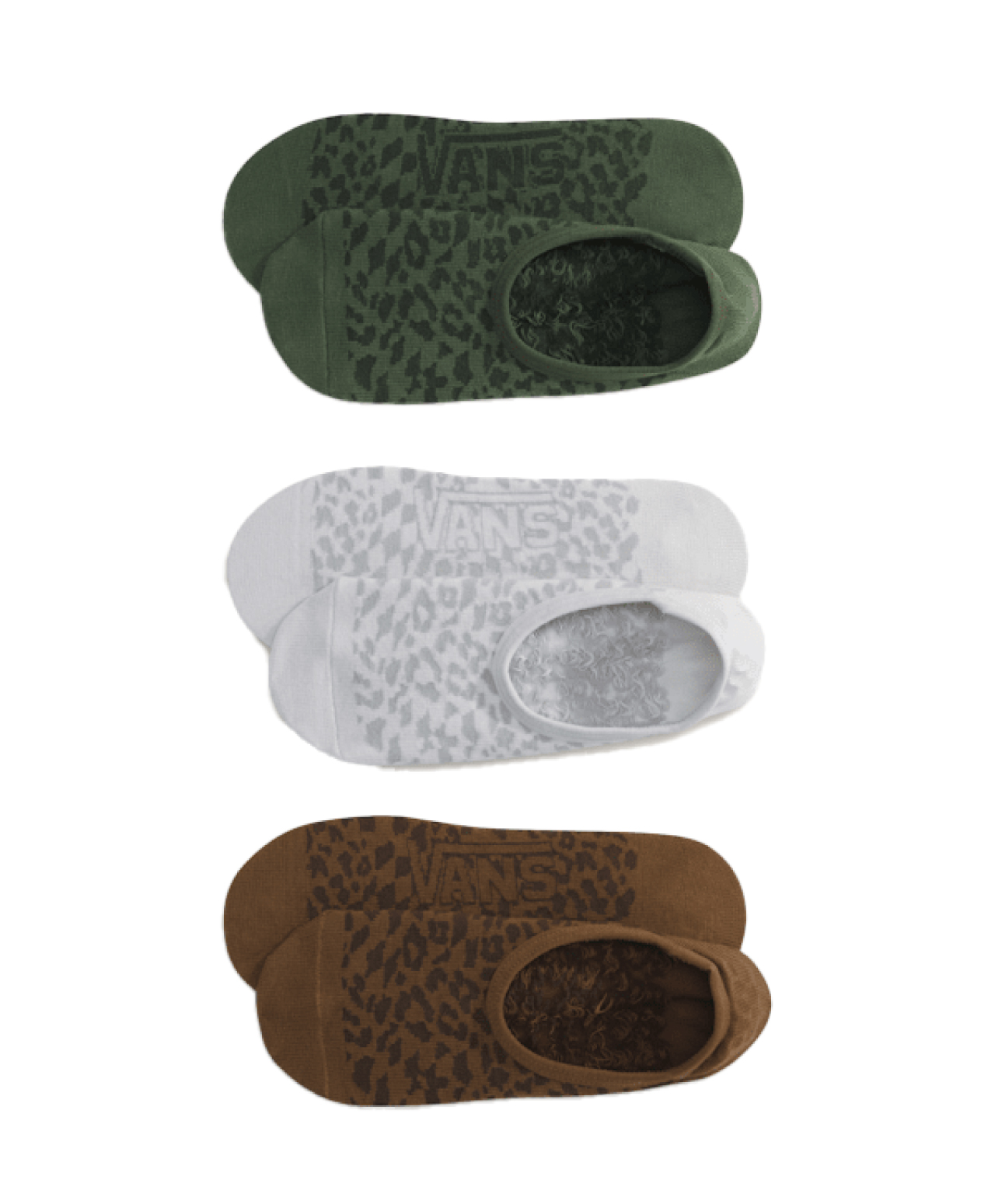 VANS FUEGO CANOODLE NO SHOW SOCKS PINE GREEN