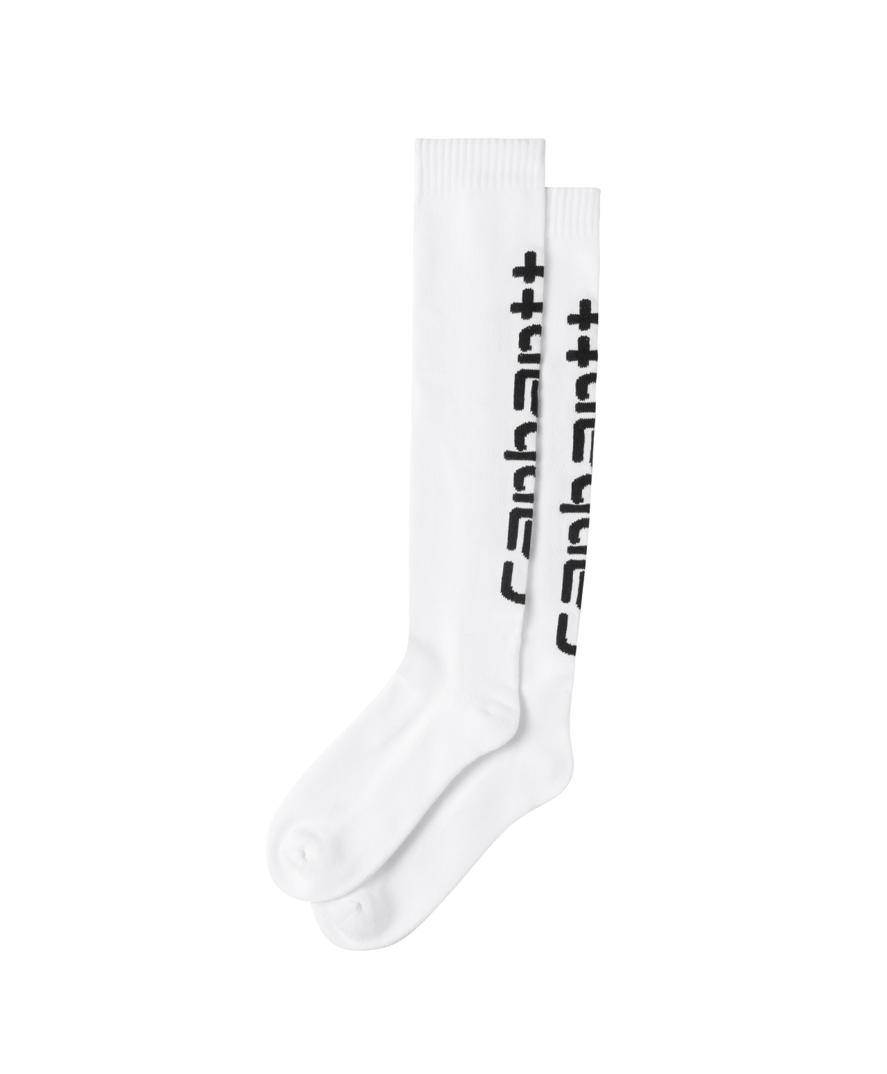 CARHARTT WIP  SCRIPT SOCKS WHITE/BLACK