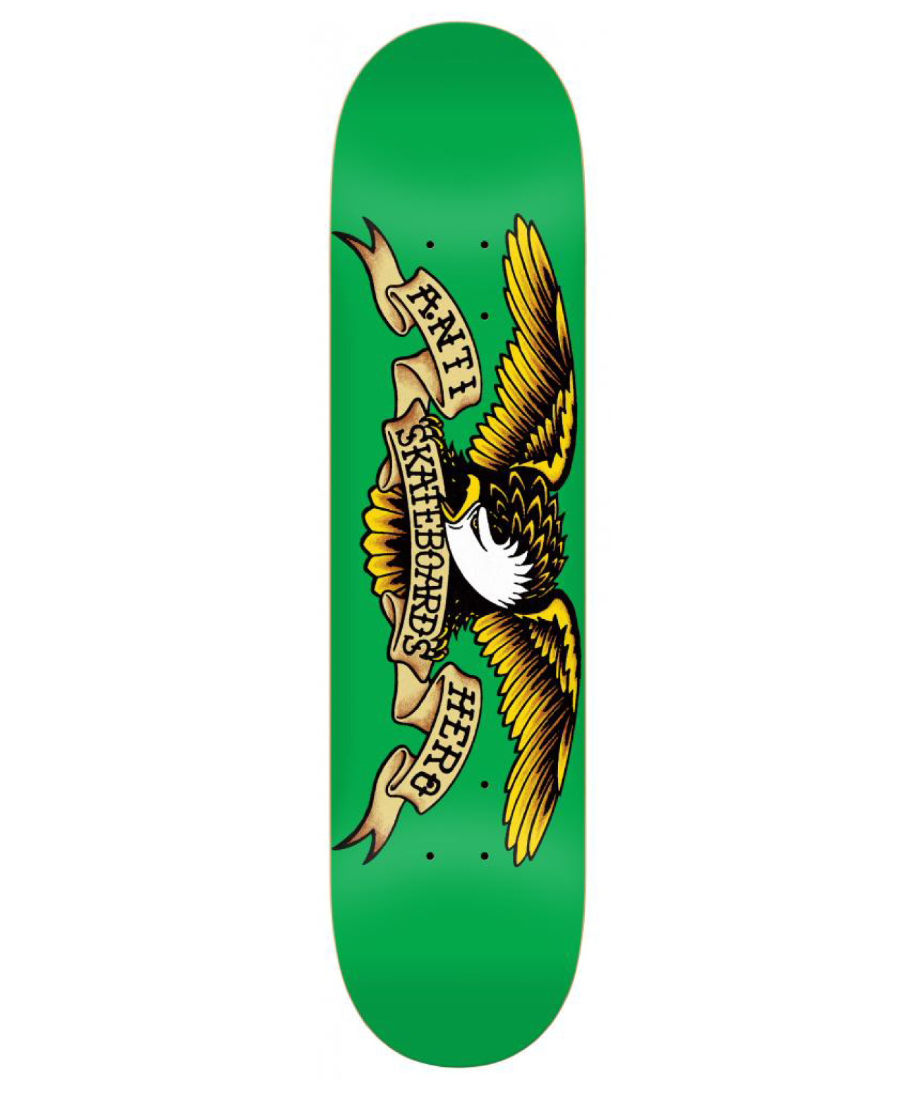 ANTIHERO CLASSIC EAGLE SKATE DECK 7.8 GREEN