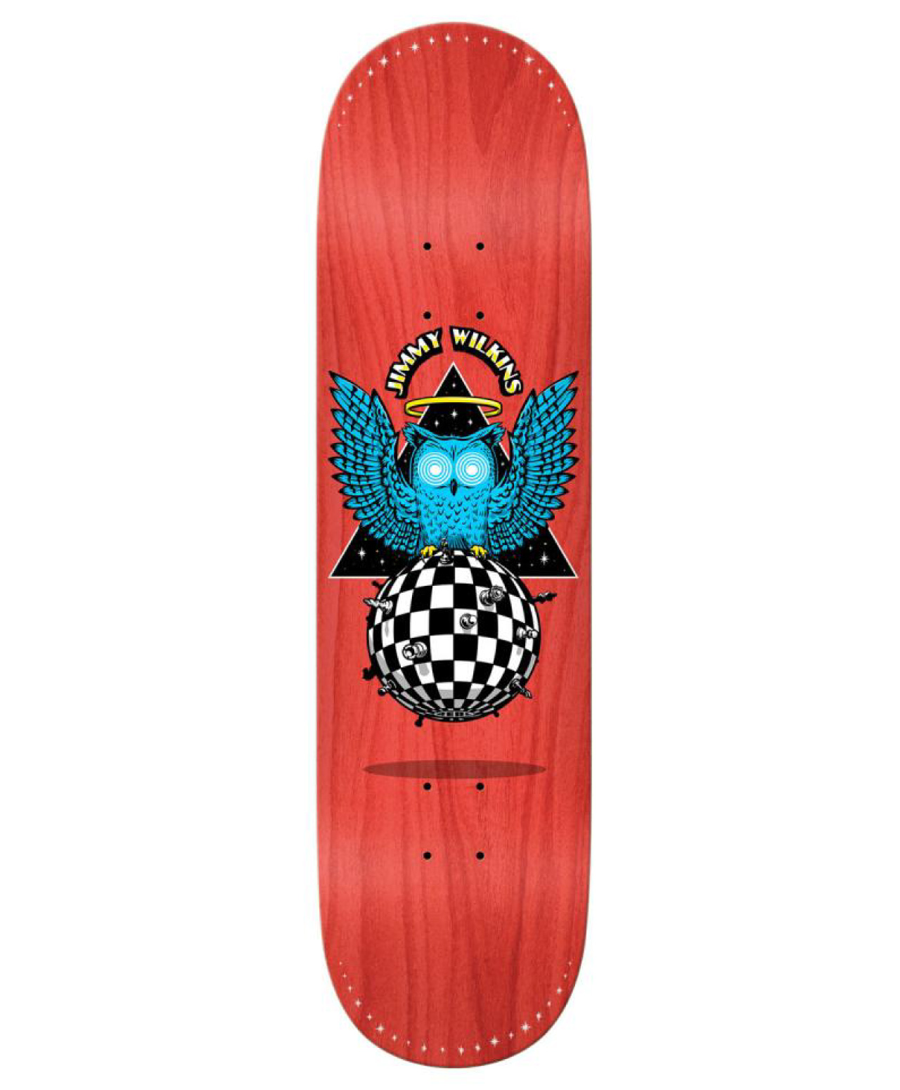 REAL WILKINS LEVITATION SKATE DECK 8.25 RED