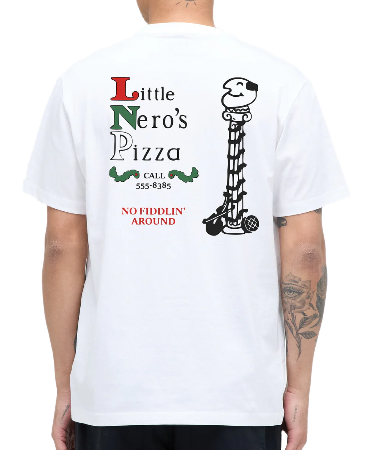 STANCE X HOME ALONE LITTLE NEROS TEE WHITE