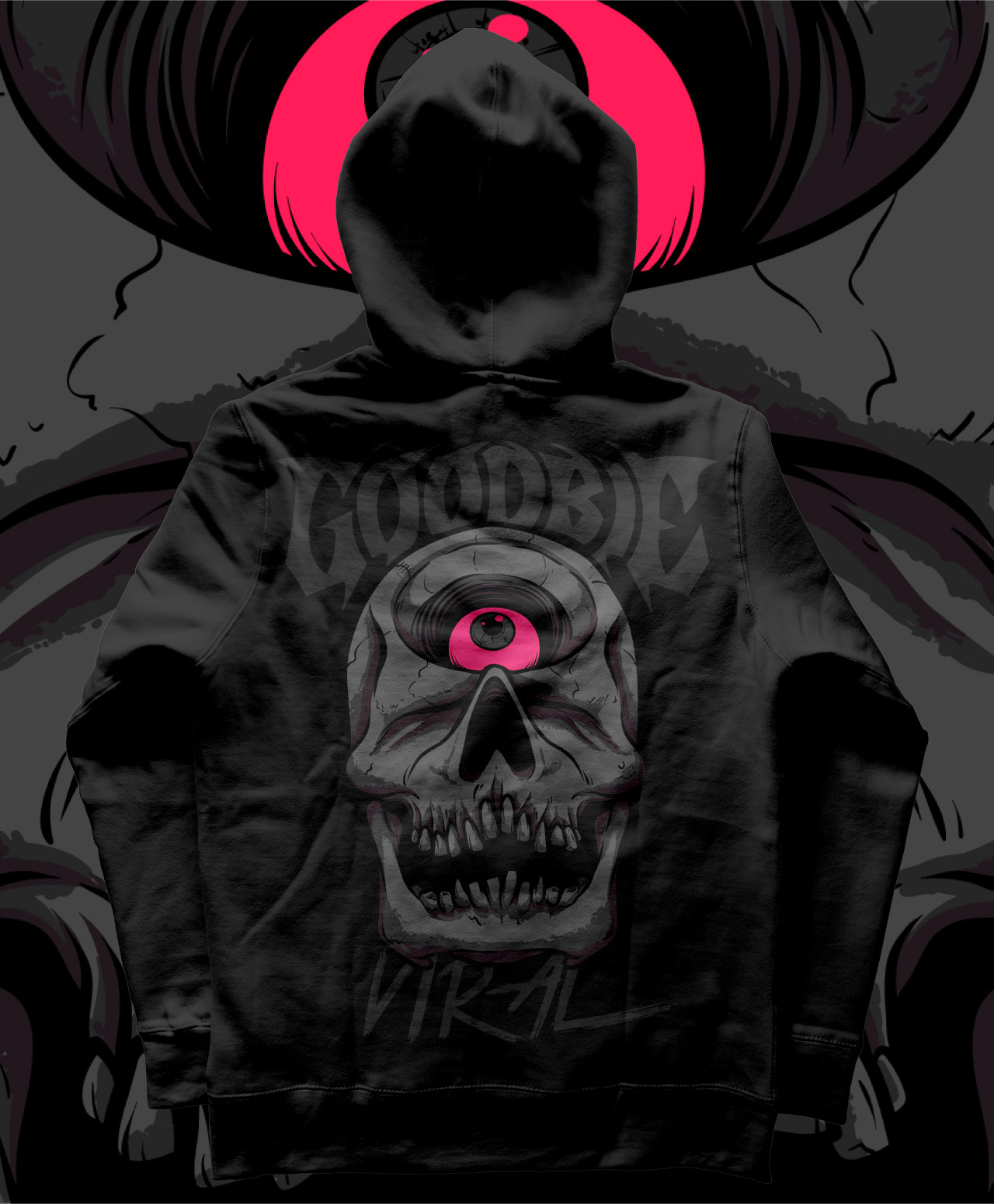 GOODBIE CYCLOPS BLACKOUT PREMIUM HOOD BLACK