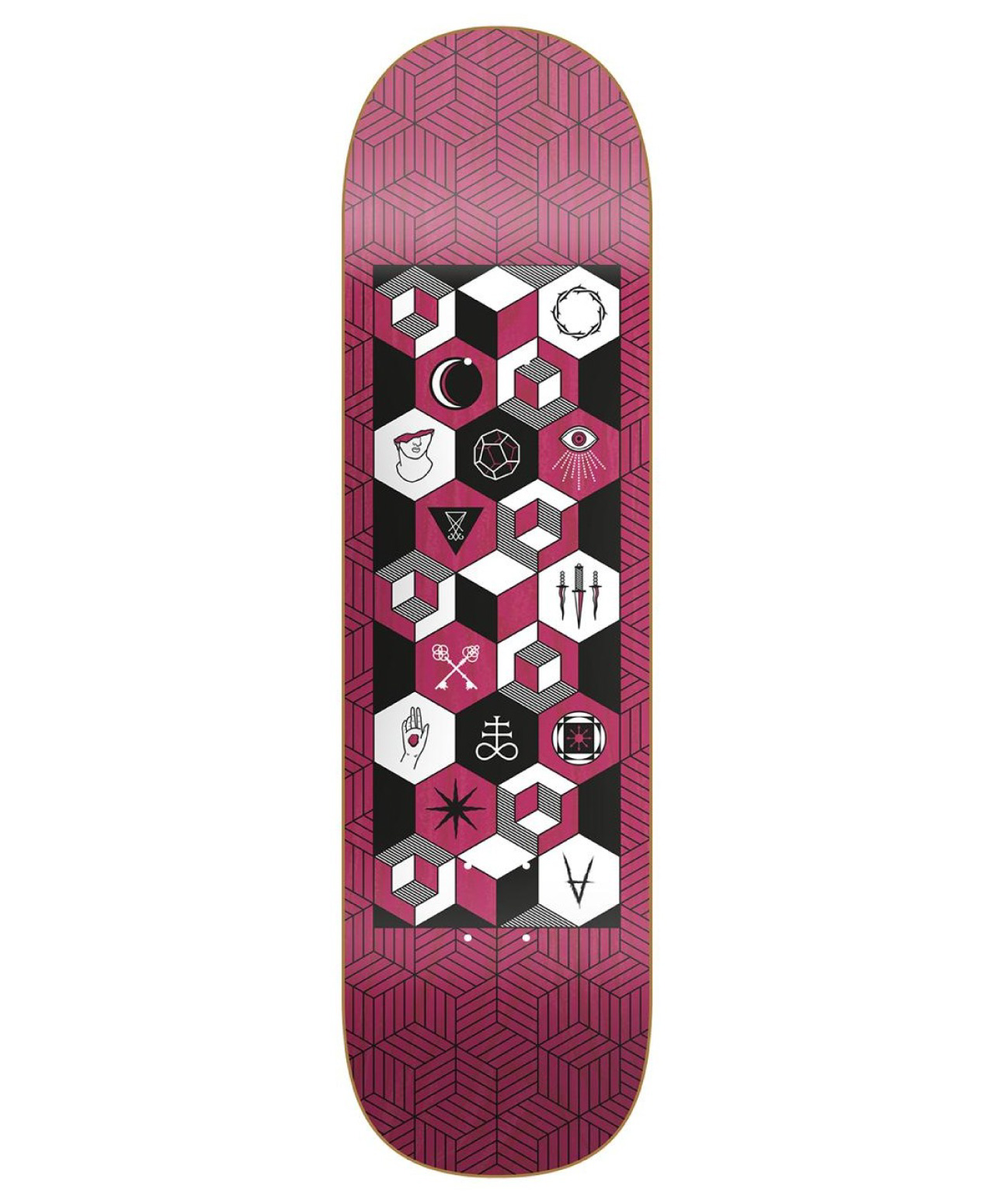 ANTIZ MYSTIC II SKATE DECK 8.625 PINK