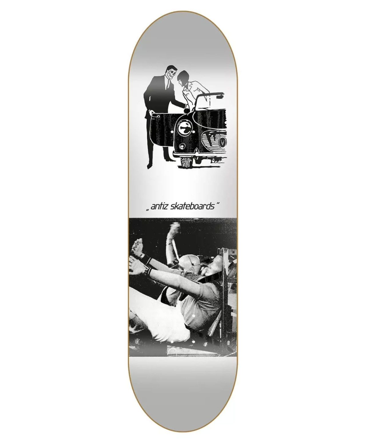 ANTIZ MUSIC SERIES - THE NORMAL SKATE DECK 8.3 MULTI