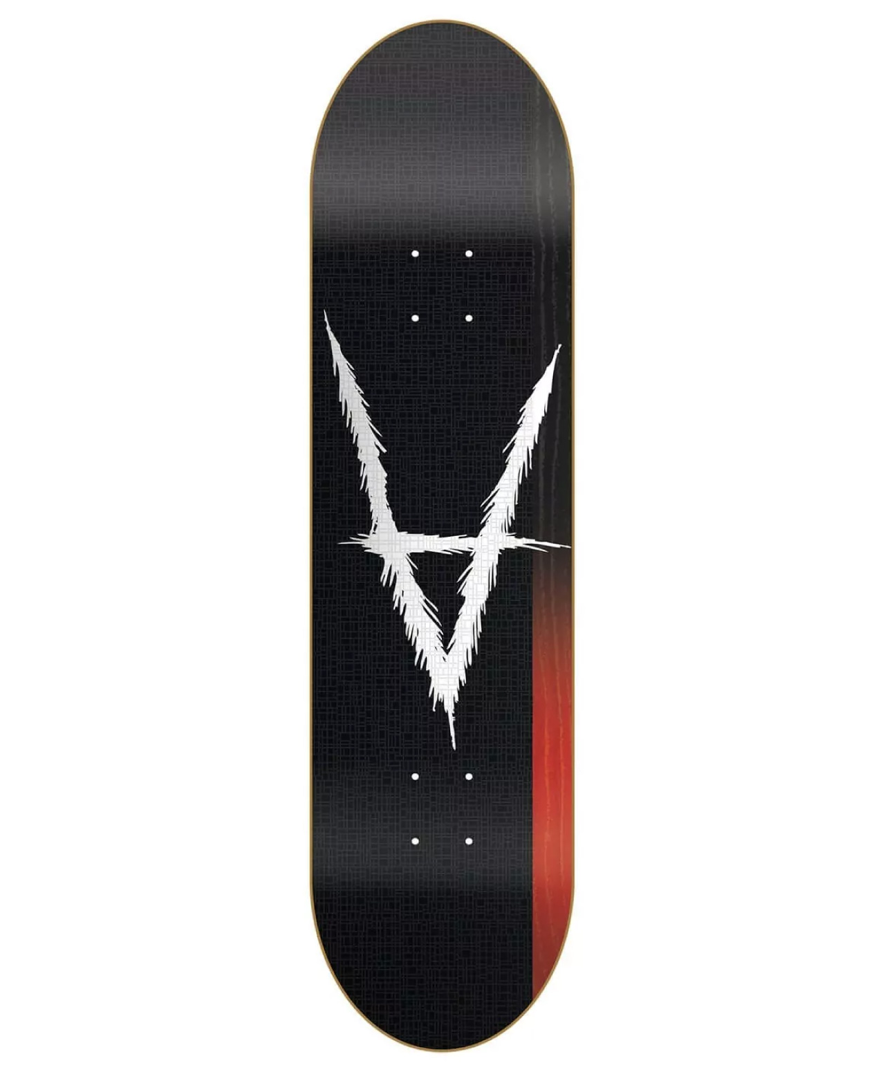 ANTIZ DESCRIPTION SKATE DECK 8 BLACK/RED
