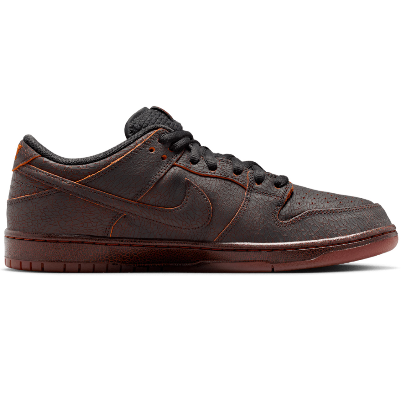 NIKE SB DUNK LOW PRO KRAMPUS DARK SMOKE GREY/CAMPFIRE ORANGE-BLACK