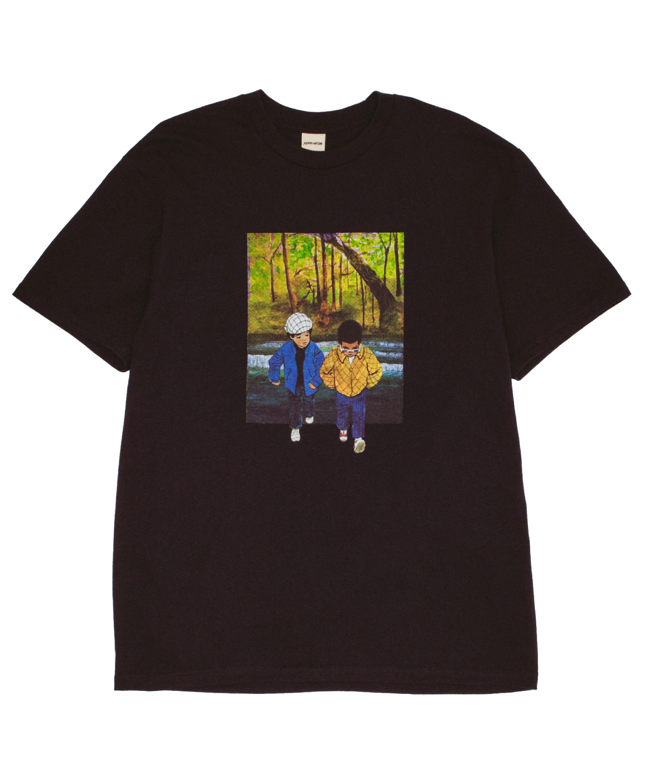 FUCKING AWESOME STEPPING OUT TEE BLACK