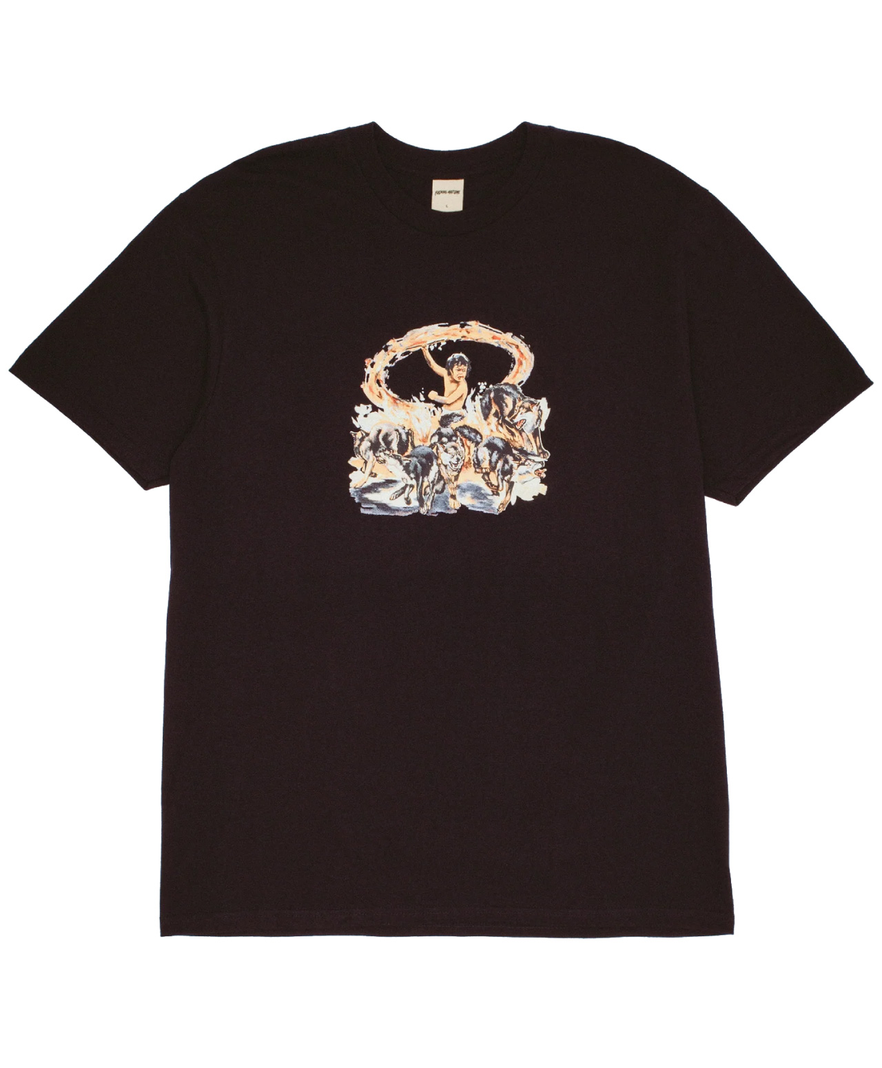 FUCKING AWESOME FIRE CHILD TEE BLACK