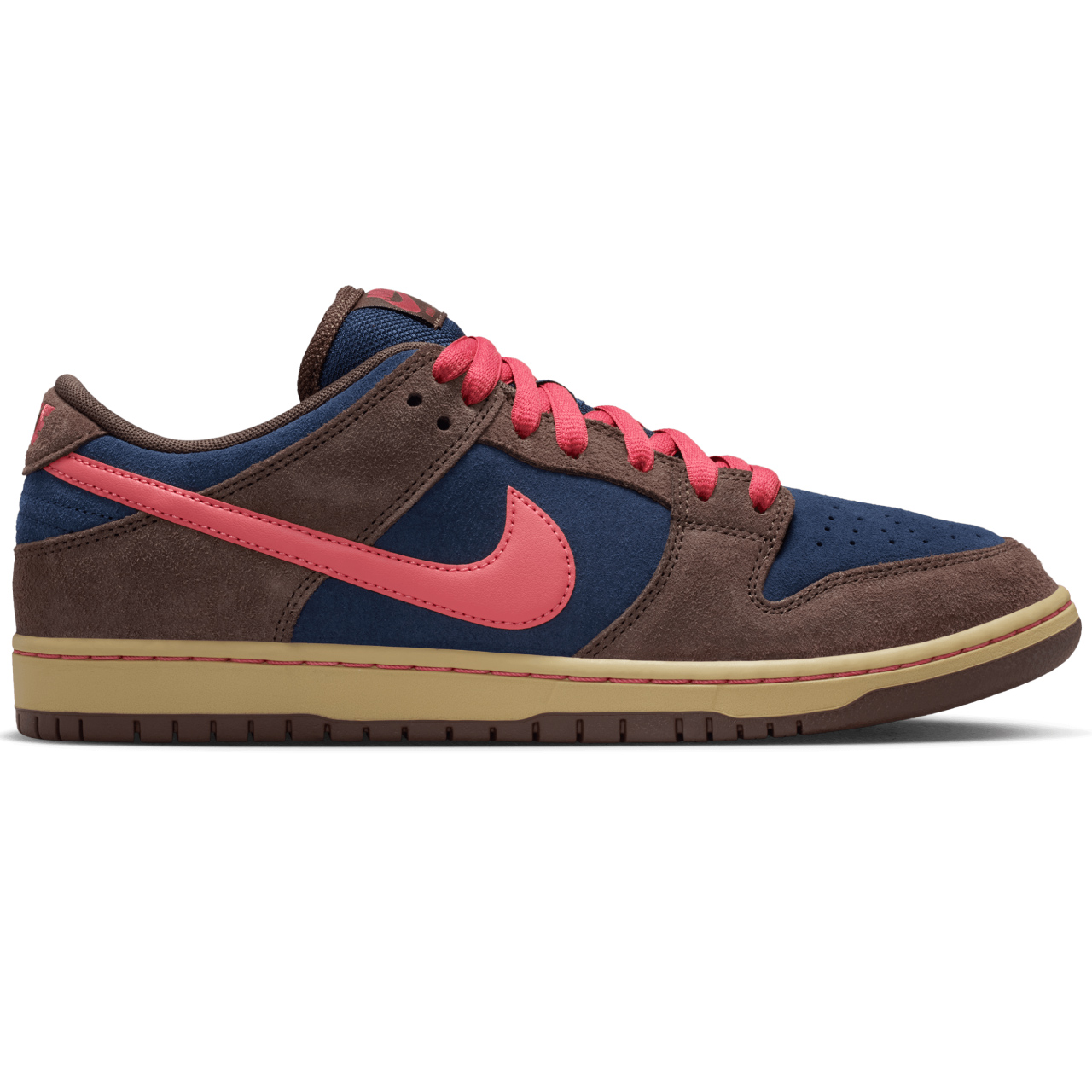 NIKE SB DUNK LOW PRO BAROQUE BROWN/ADOBE-MIDNIGHT NAVY