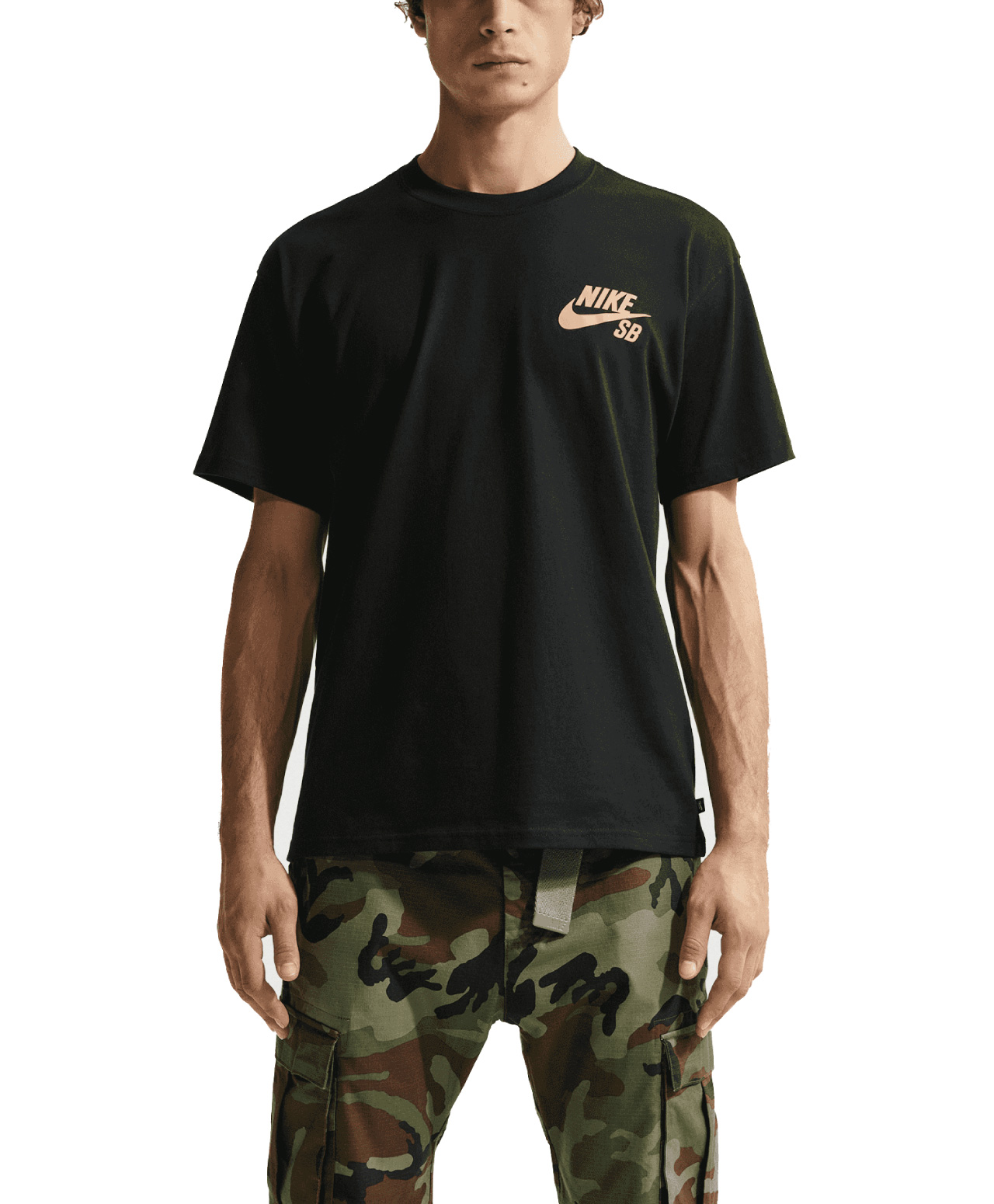 NIKE SB LOGO SKATE TEE BLACK