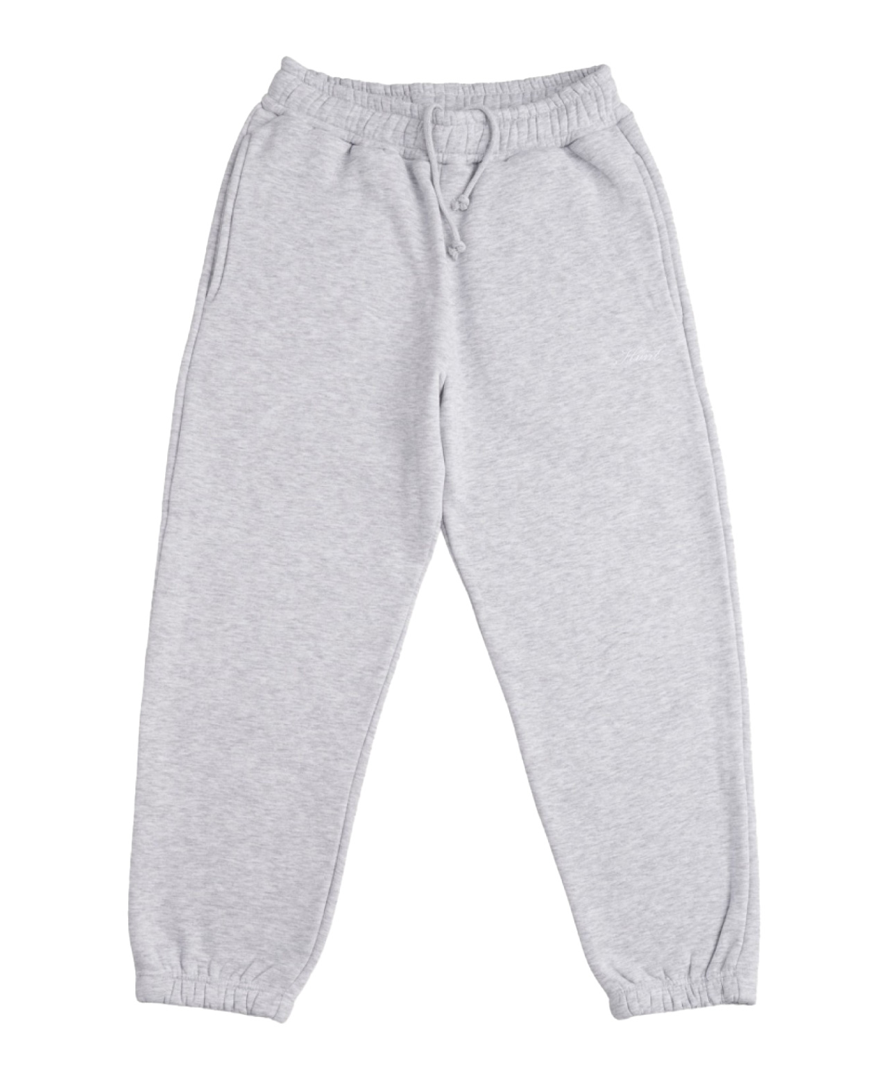 HVNT CALLIGRAPHY SWEAT PANT HEATHER GREY