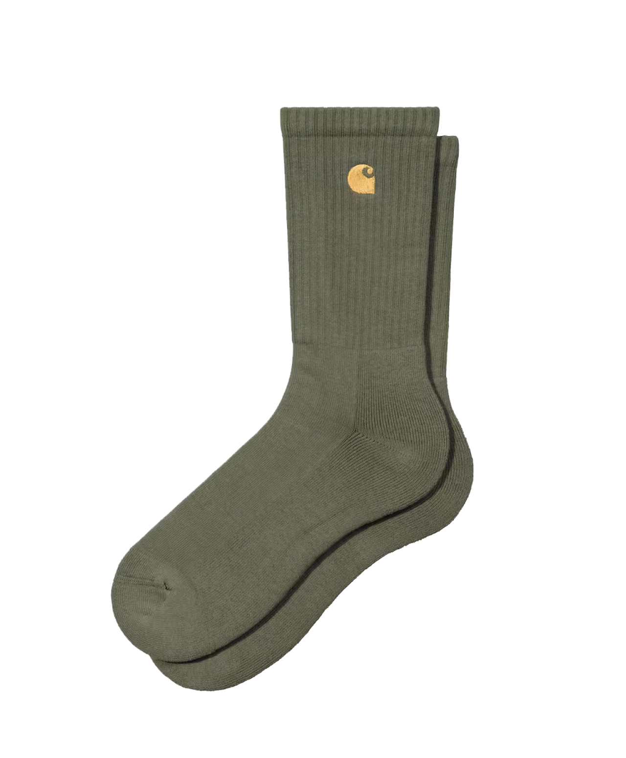 CARHARTT WIP CHASE SOCKS LEAF/GOLD