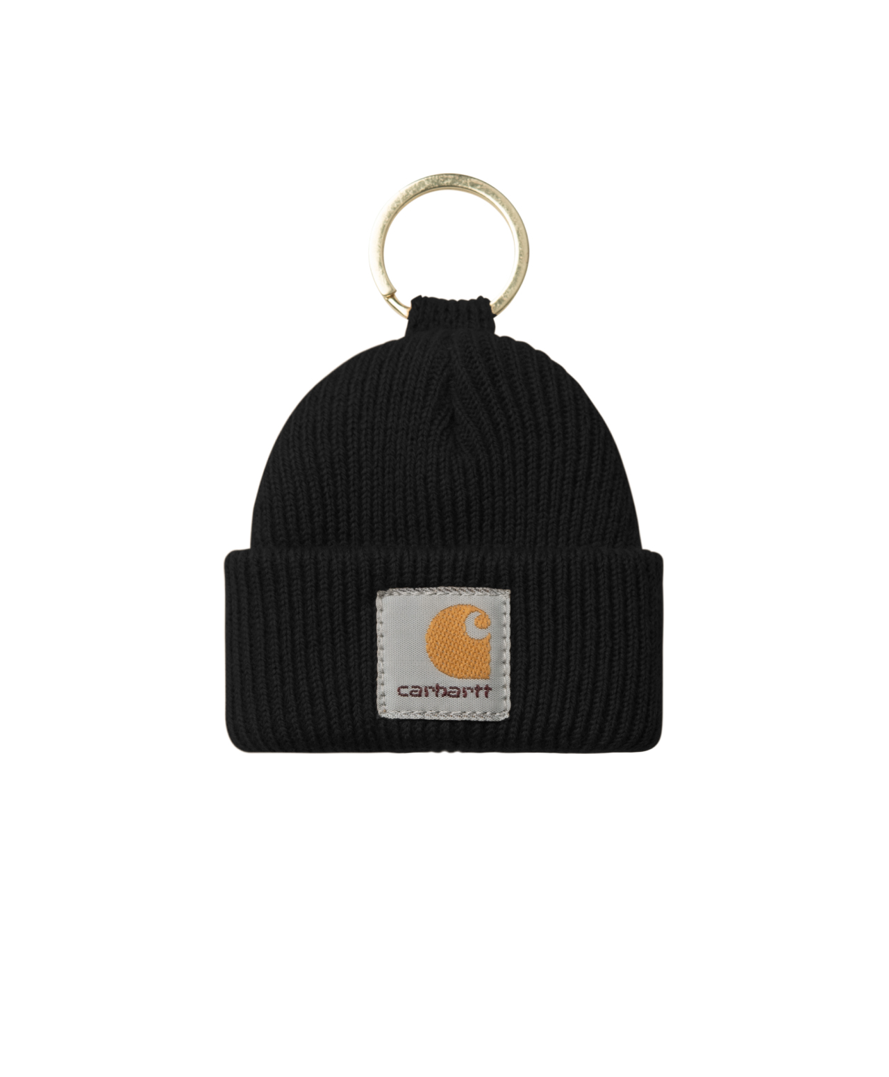 CARHARTT WIP MINI WATCH HAT KEYCHAIN BLACK