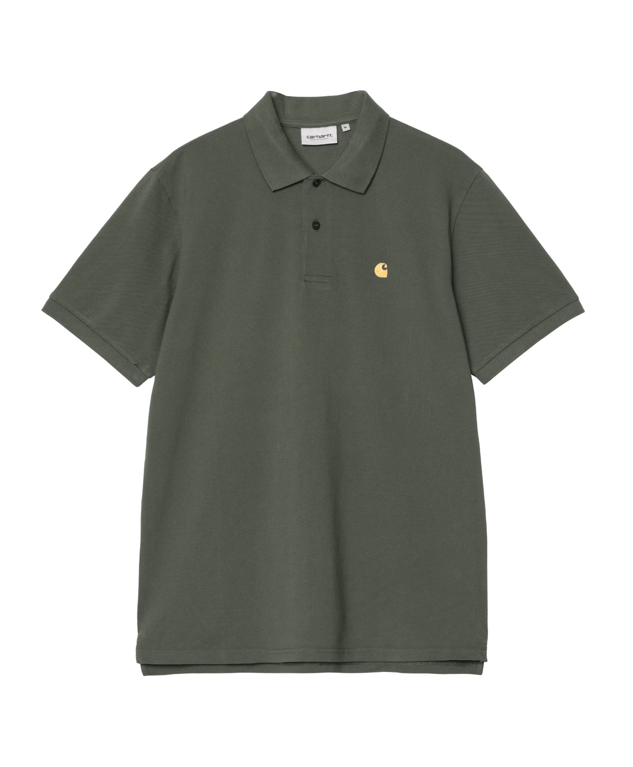 CARHARTT WIP CHASE POLO LEAF/GOLD