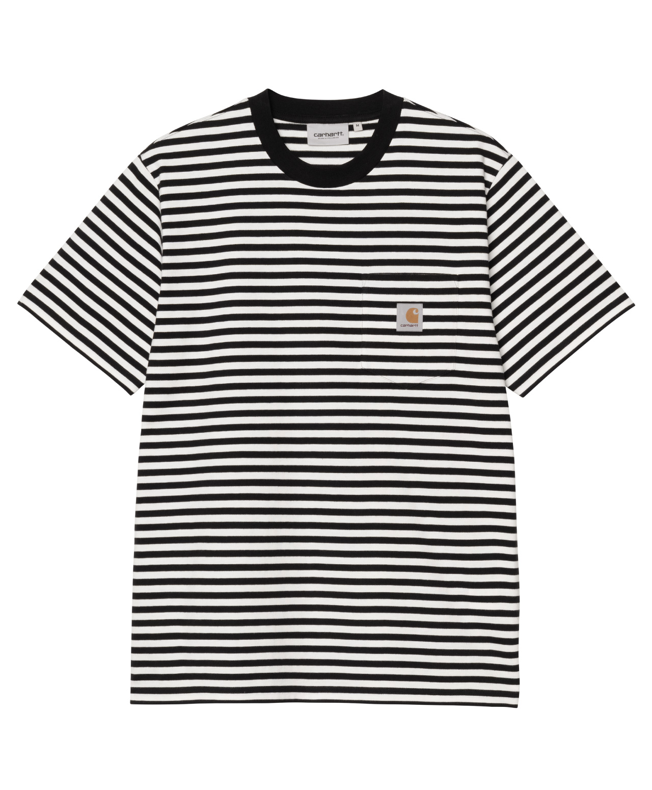 CARHARTT WIP EZRA POCKET TEE BLACK/WAX
