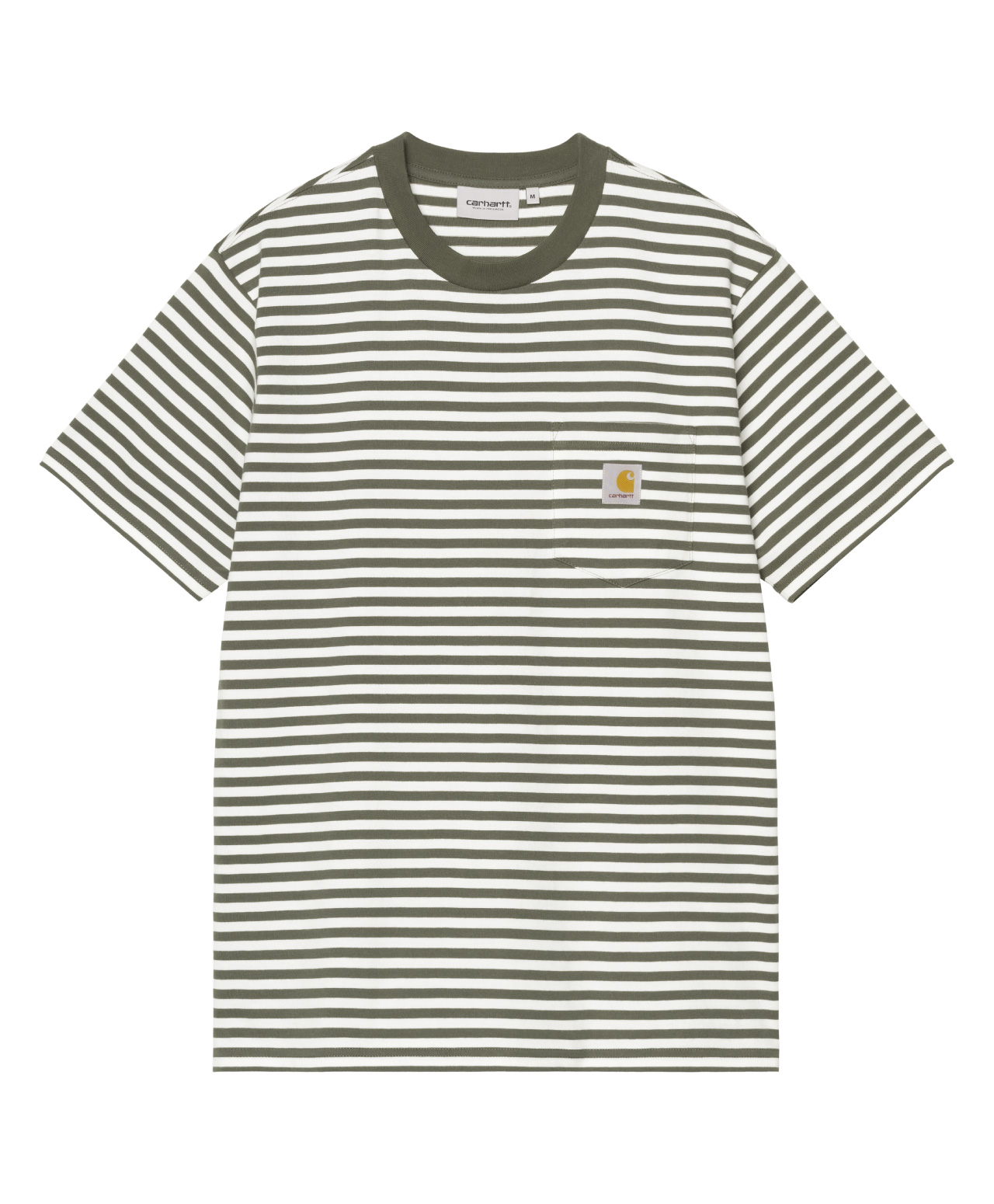 CARHARTT WIP EZRA POCKET TEE LEAF/WAX
