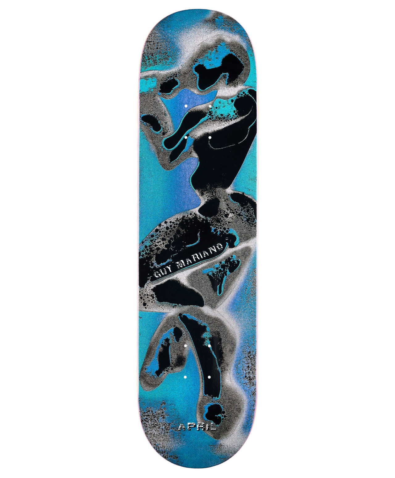 APRIL SKATEBOARDS GUY MARIANO - DANCER SKATE DECK 8.25 MULTI