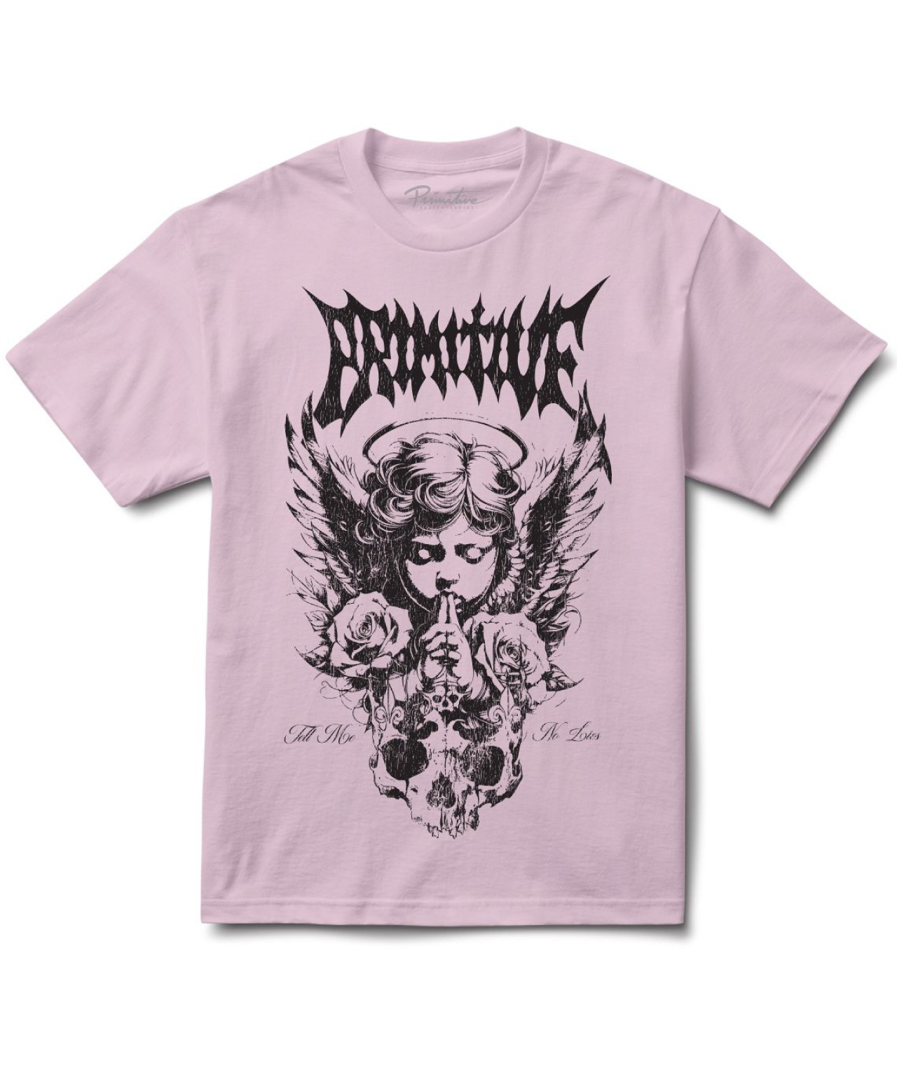 PRIMITIVE VALENTINES DAY THINKER HEAVYWEIGHT TEE PINK