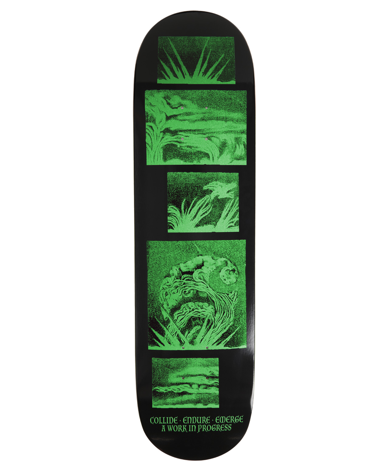 CARHARTT WIP EMERGE BOARD SKATE DECK 8.375 GREEN