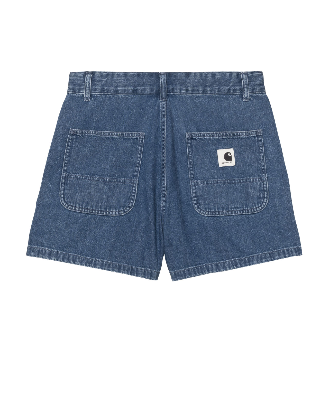 CARHARTT WIP WOMENS LOVA SHORT BLUE STONE WASHED