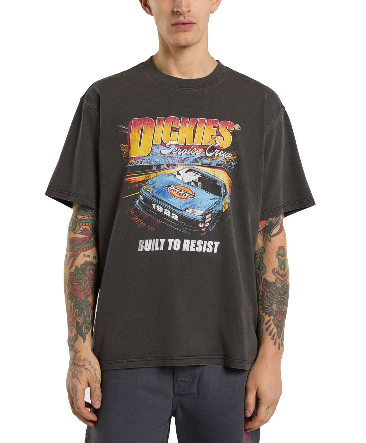 DICKIES X NASHPORT TEE BLACK