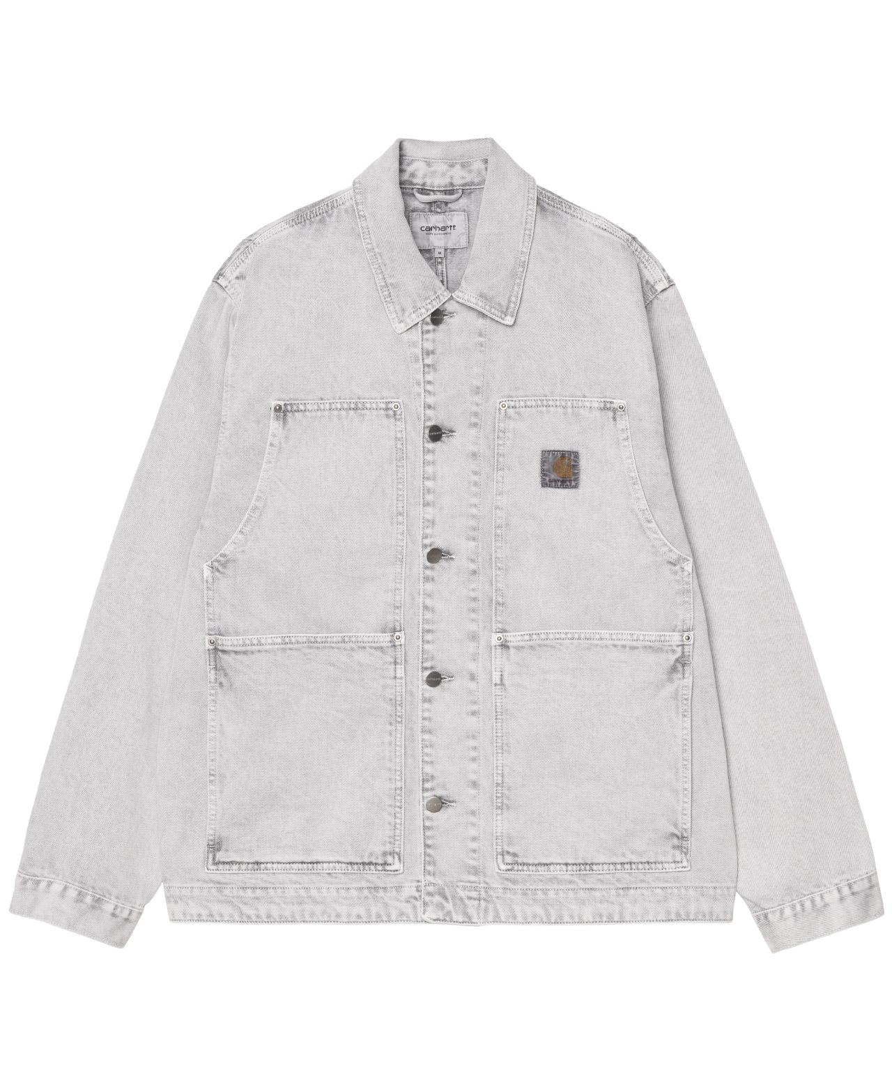 CARHARTT WIP OG DOUBLE FRONT JACKET BLACK CHALK WASH