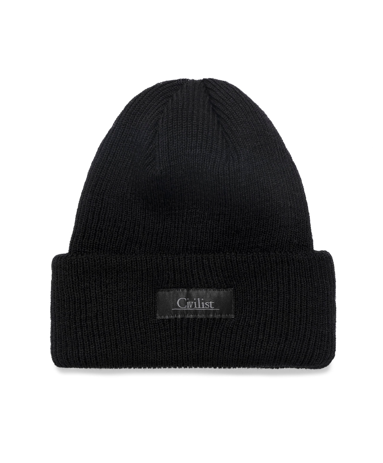 CIVILIST SCHURWOLLE BEANIE BLACK