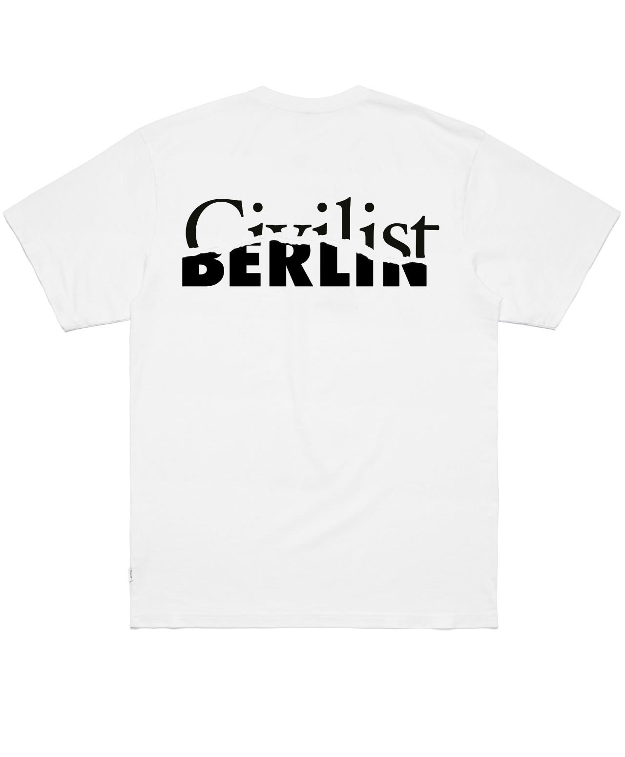 CIVILIST RIP TEE WHITE