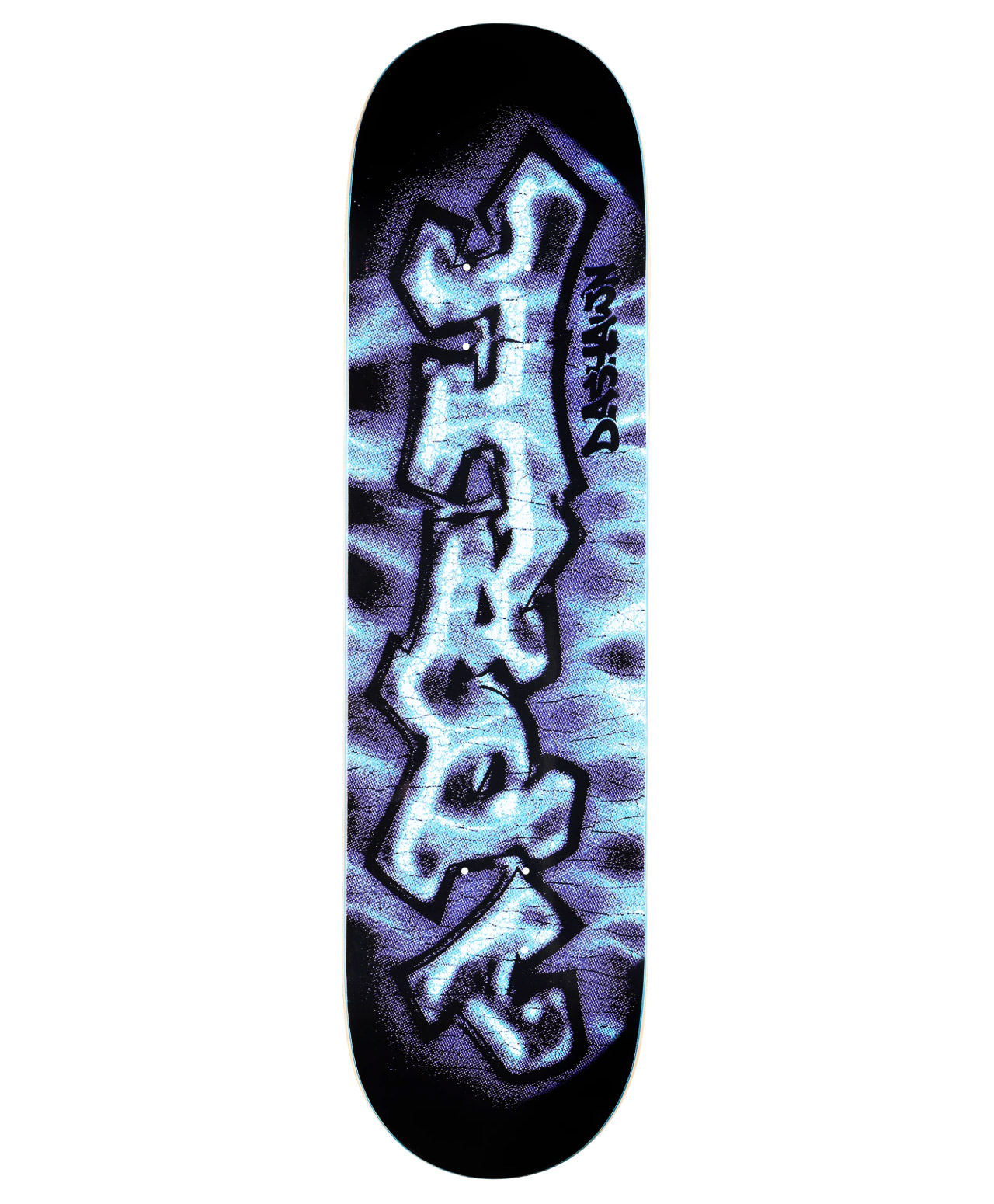 APRIL SKATEBOARDS DASHAWN JORDAN - CLEAR FLAME SKATE DECK 8.38 MULTI