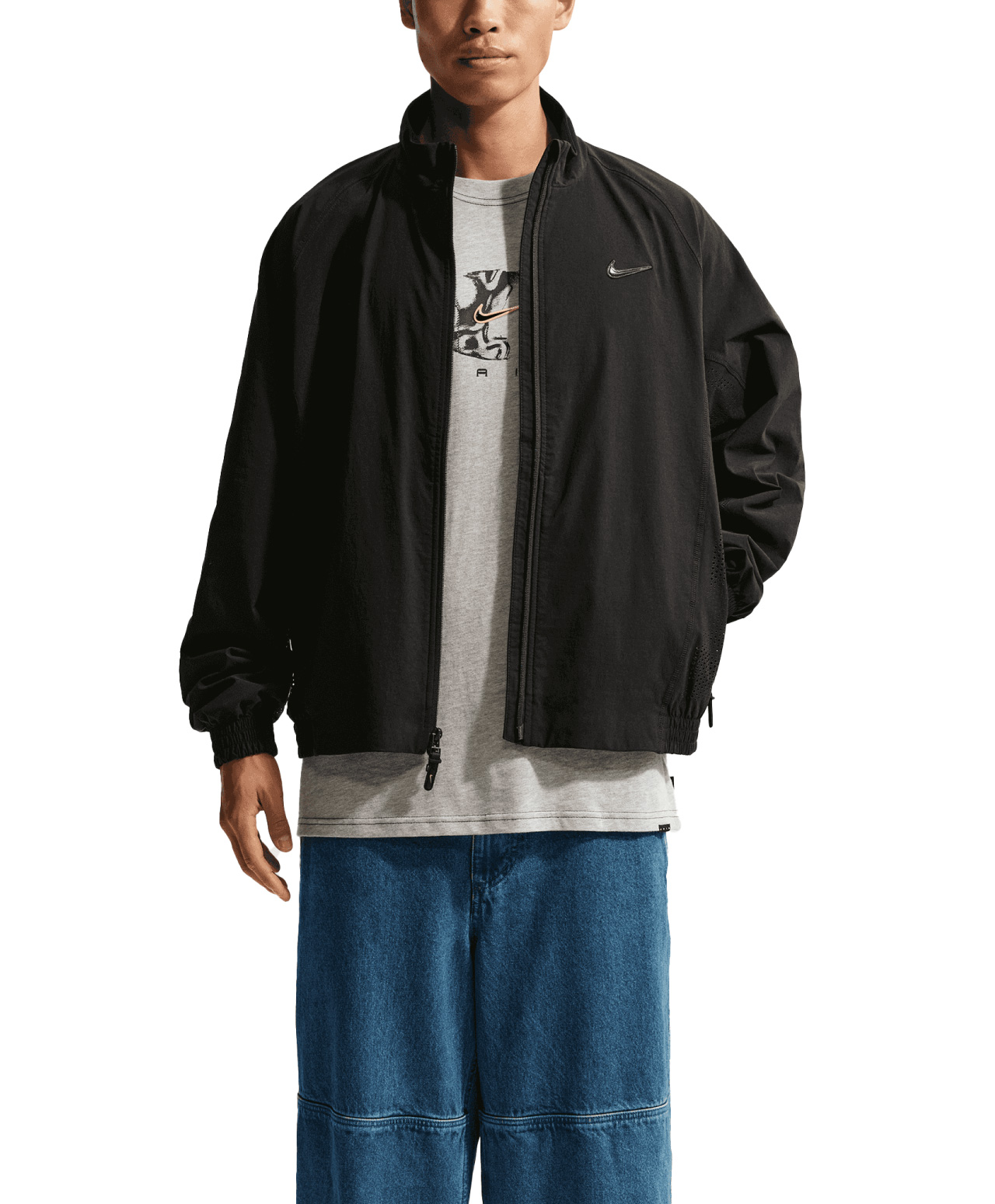 NIKE SB ISHOD TRACK JACKET BLACK