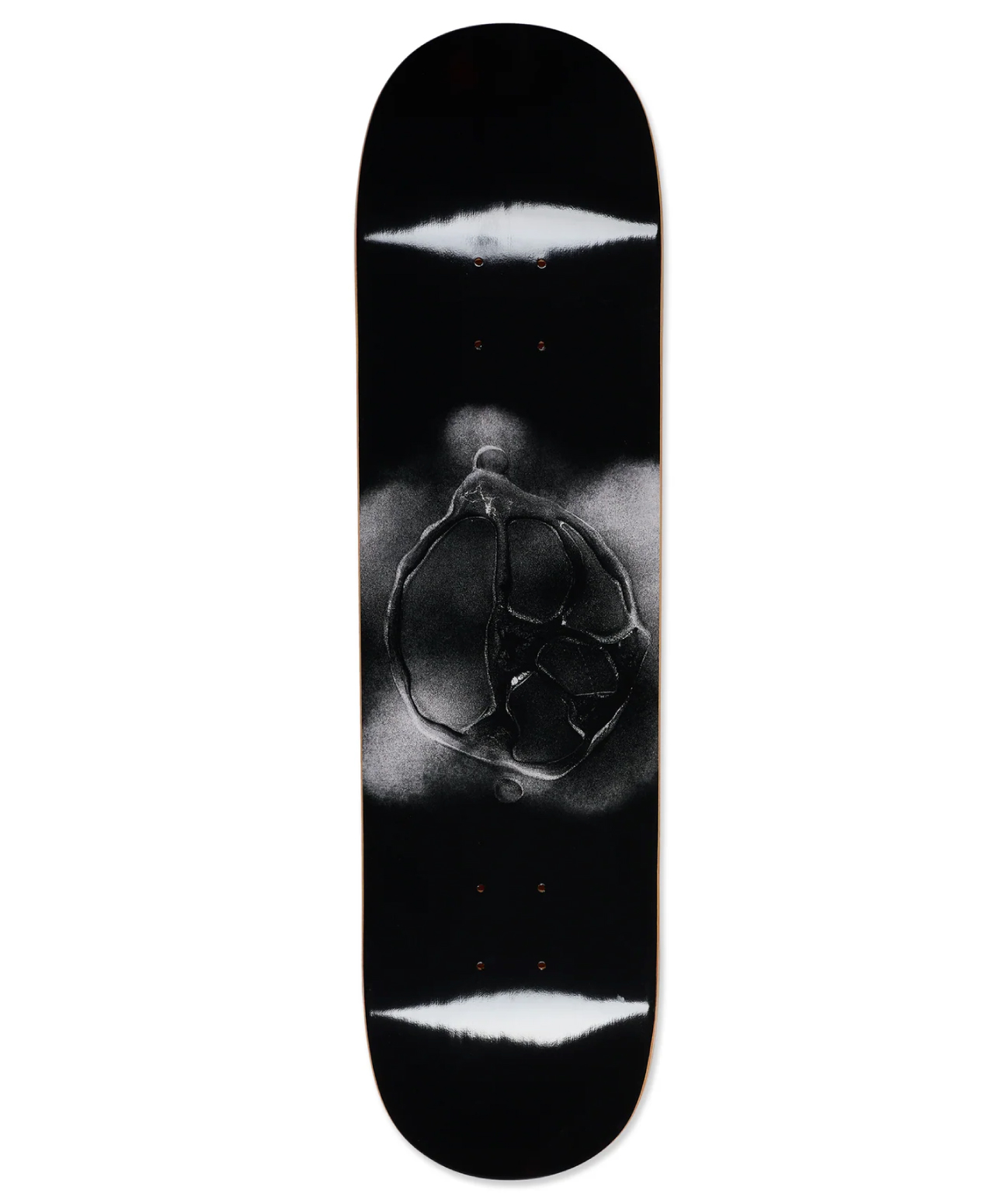 POLAR STROKE LOGO SKATE DECK 8.25 BLACK