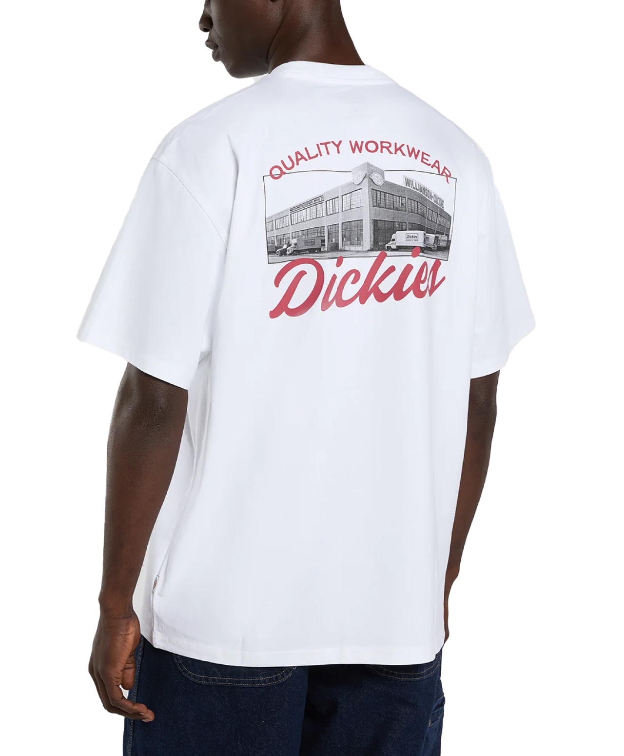 DICKIES WELLSVILLE TEE WHITE