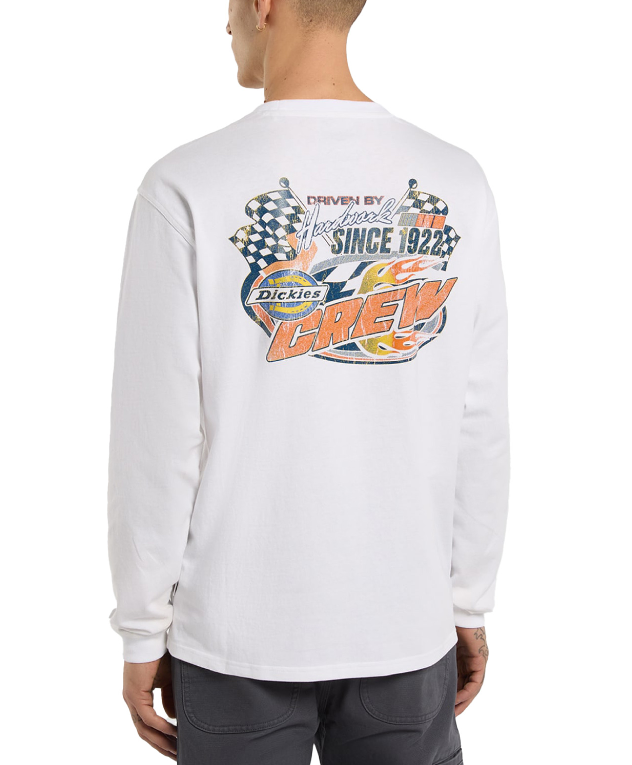 DICKIES X NASHPORT LONG SLEEVE WHITE