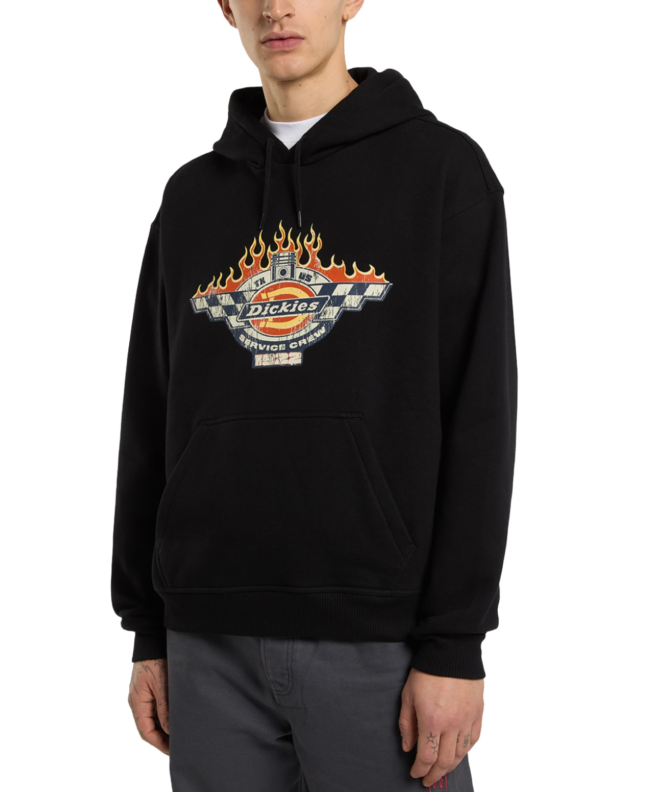 DICKIES X NASHPORT HOOD BLACK