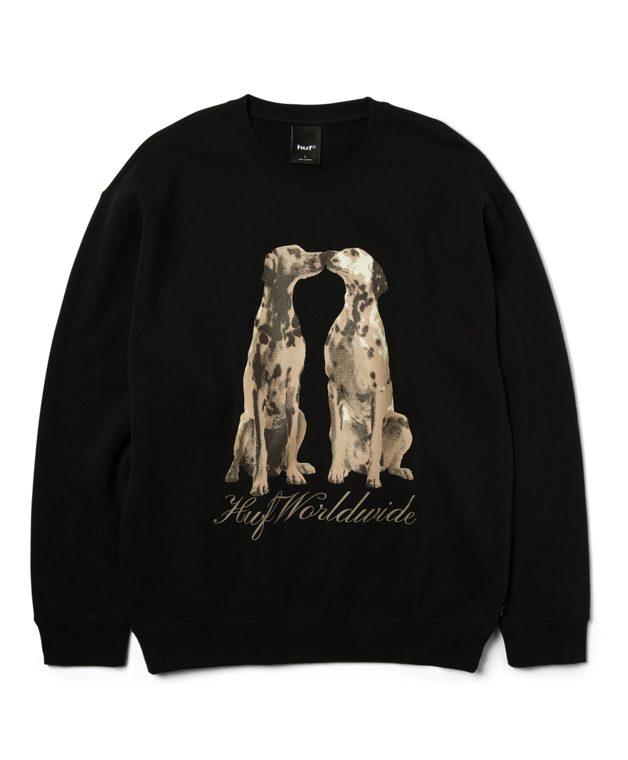 HUF DOGGED CREW BLACK