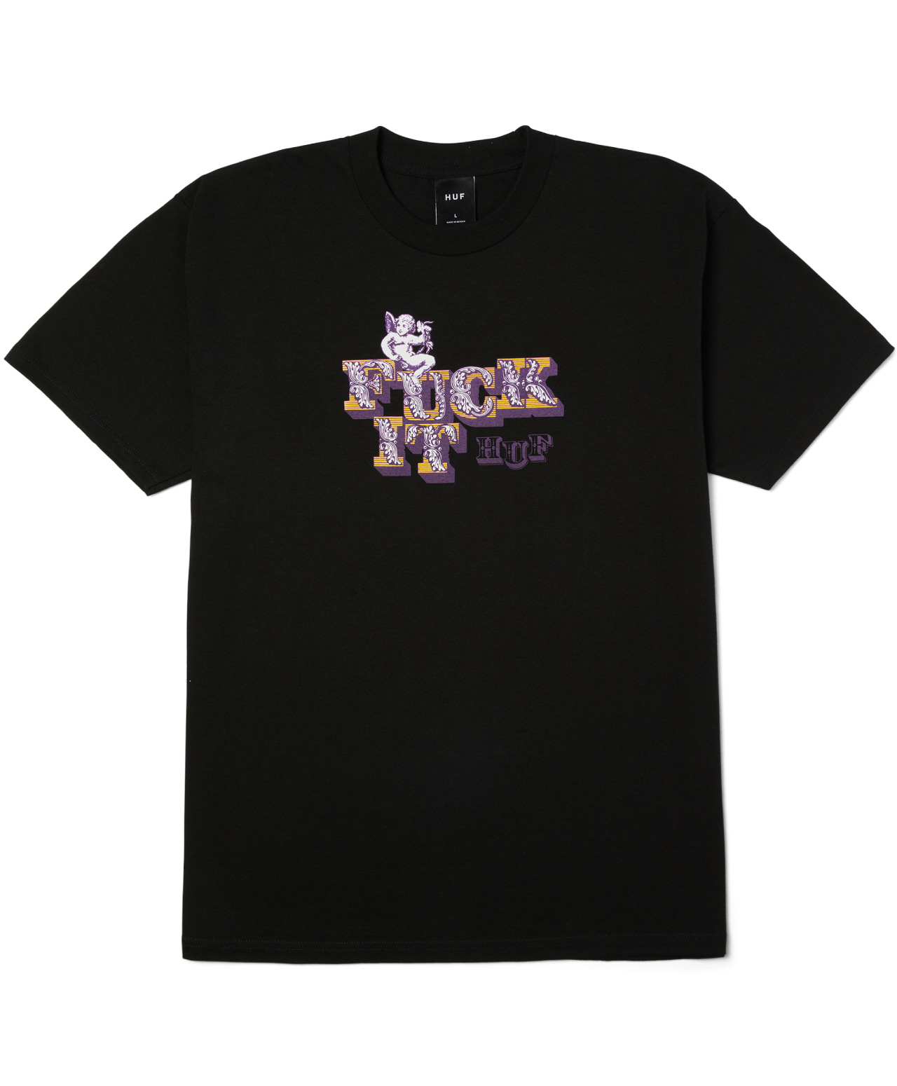 HUF DIVINE TEE BLACK