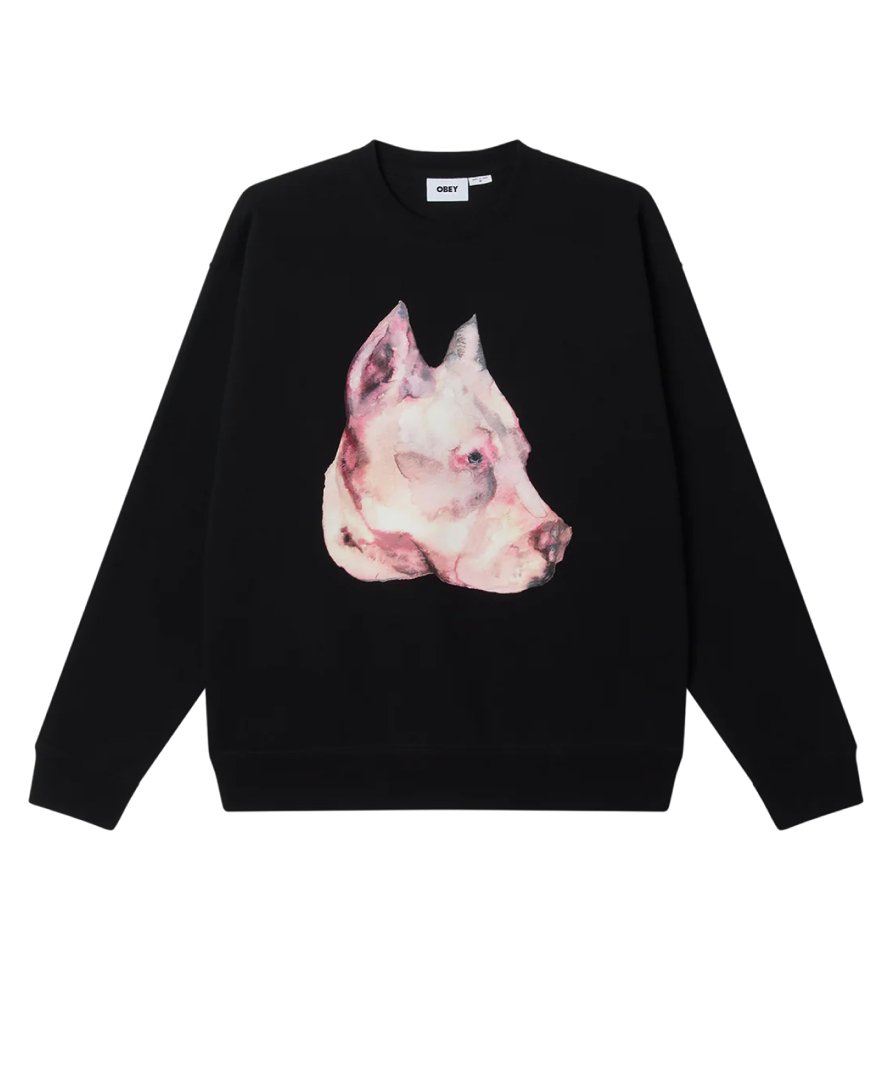 OBEY PIT CREW FLEECE BLACK