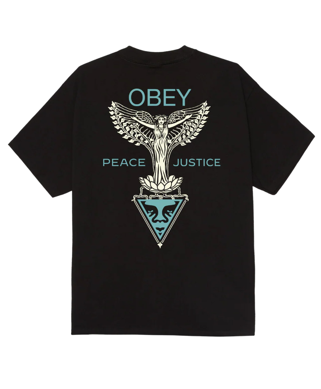 OBEY NOUVEAU ANGEL TEE BLACK