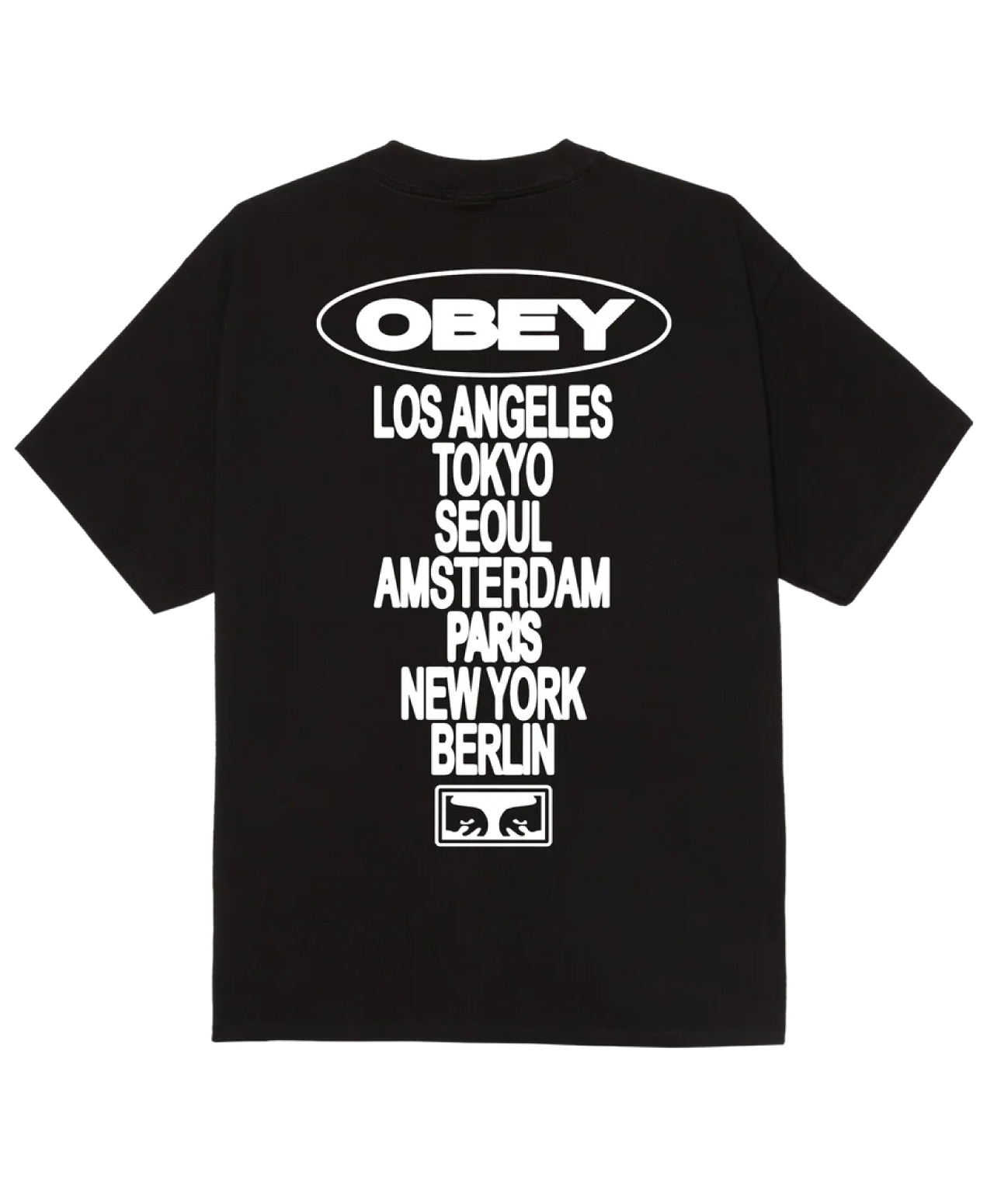 OBEY GLOBAL IMPACT TEE BLACK