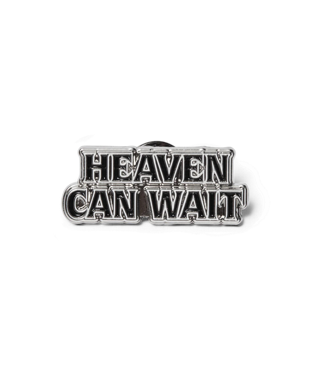 HUF HEAVEN CAN WAIT PIN SILVER