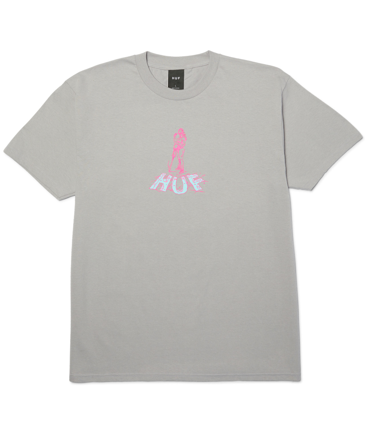 HUF JACKED TEE LILAC CHALK