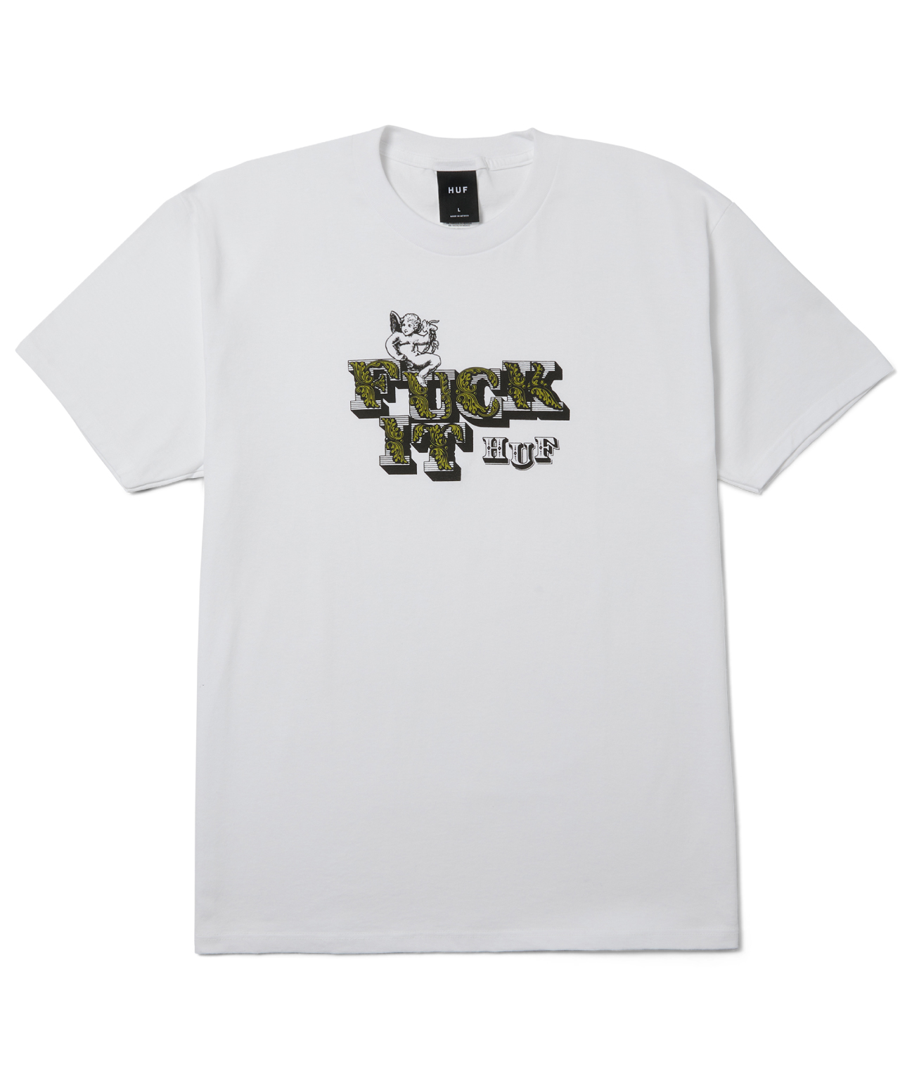 HUF DIVINE TEE WHITE